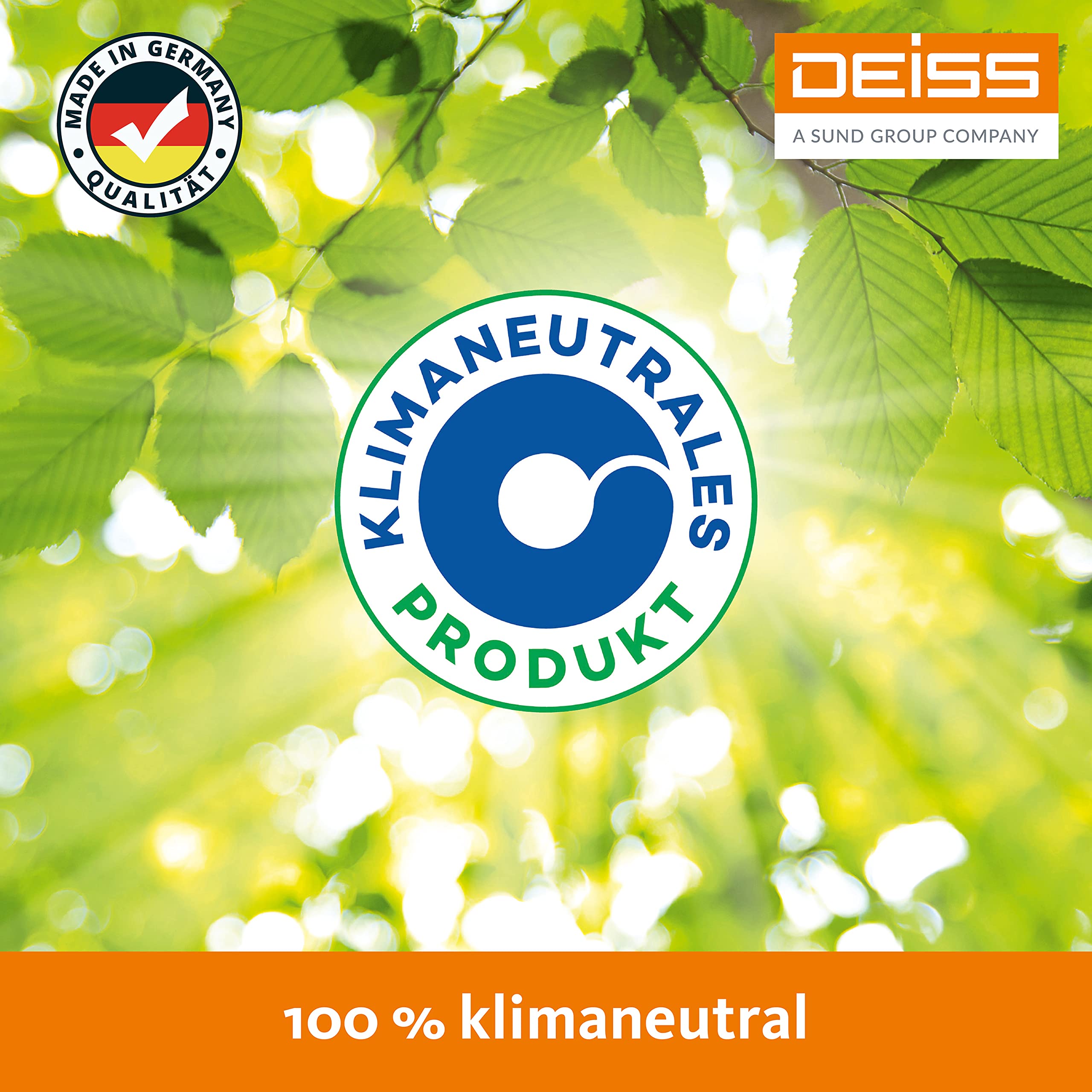 Deiss Premium Plus - Sacchi per rifiuti pesanti in LDPE riciclato, 120 litri, per rifiuti di costruzione, 150 pezzi, colore: Blu