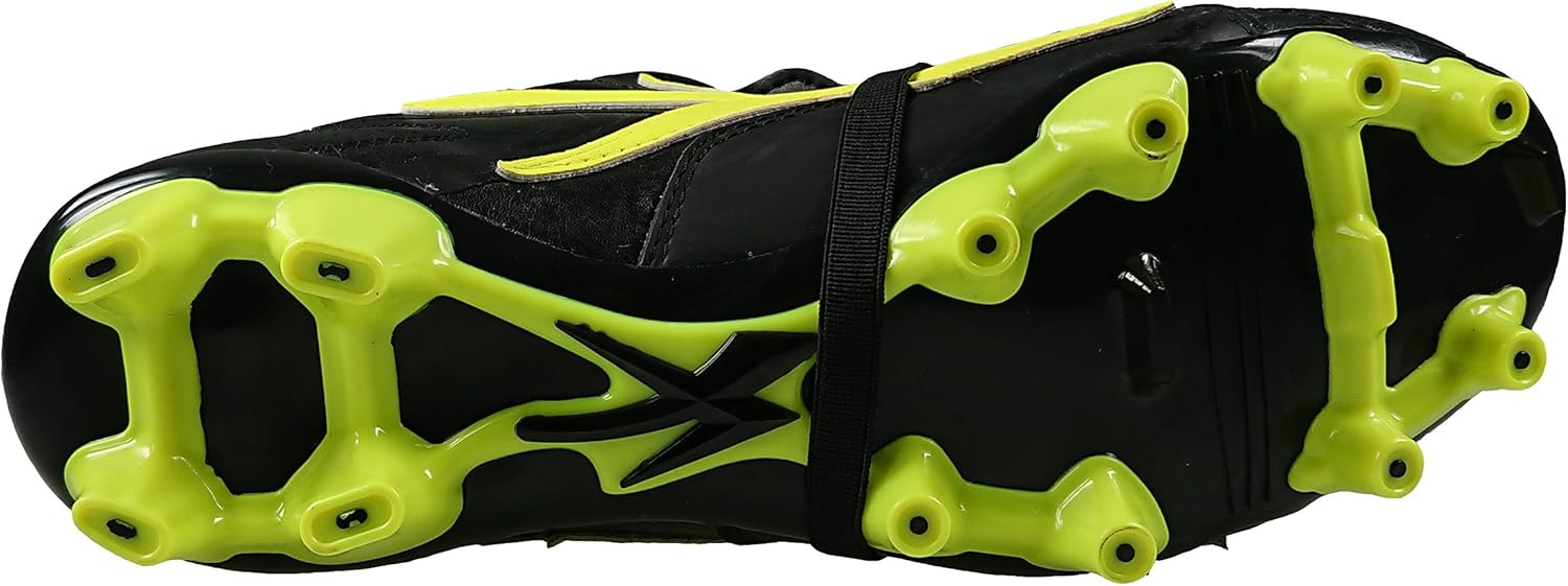 Concord Men's Soccer Cleats S160 XN Color Black/Green Leather