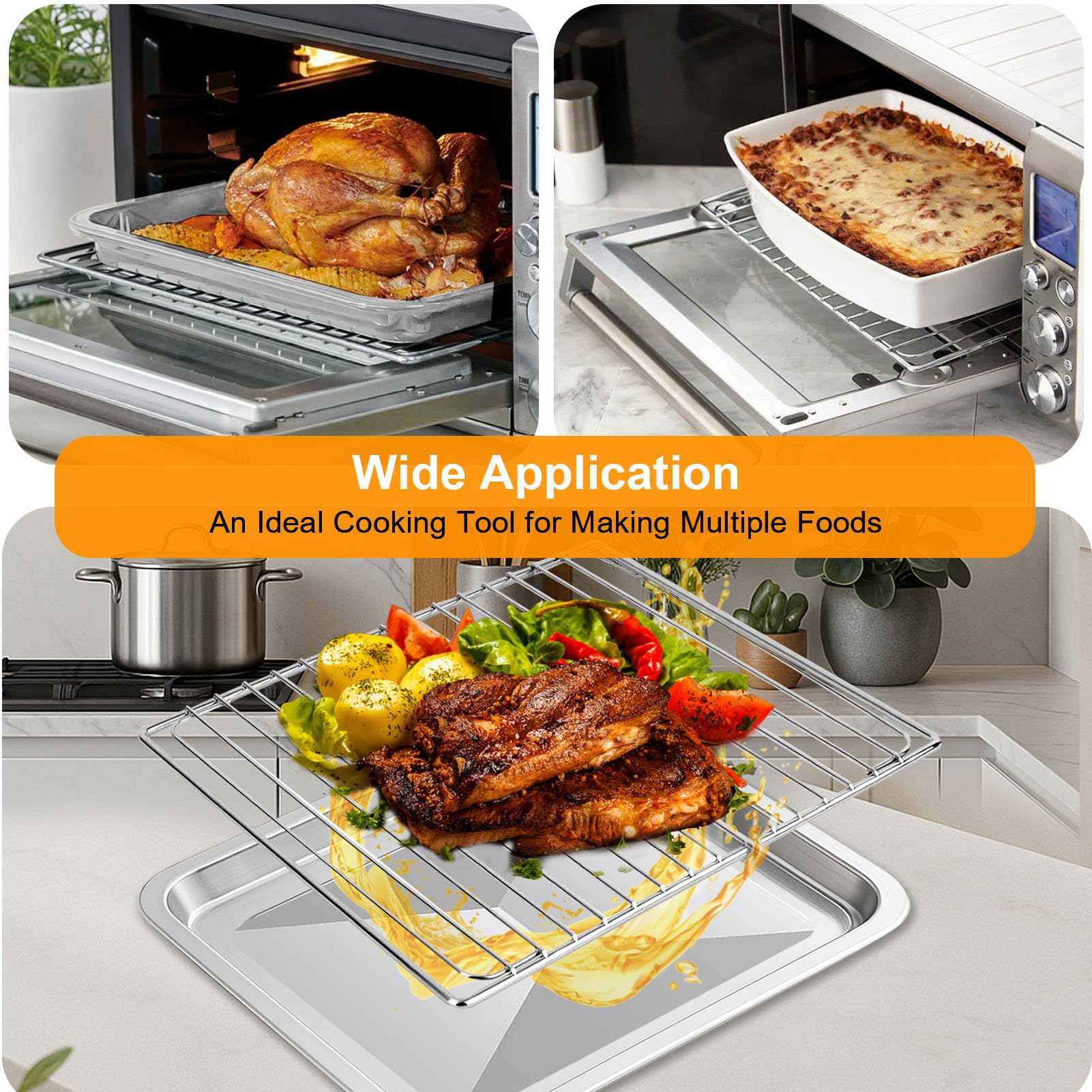 GXF Panier de friteuse à air pour friteuse Breville Halo Flexi Air Fryer Plateau en maille Accessoires Pièces de rechange Grille de cuisson