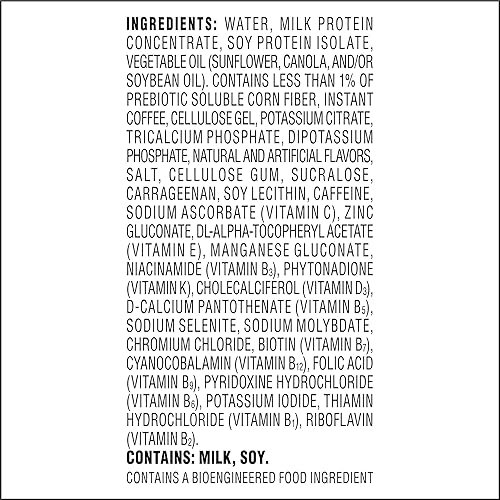 Vista 7 de Atkins - Batido proteico de café con leche helado, 0.53 onzas de proteína, bajo índice glucémico, 0.11 onzas de carbohidratos netos, 0.03 onzas