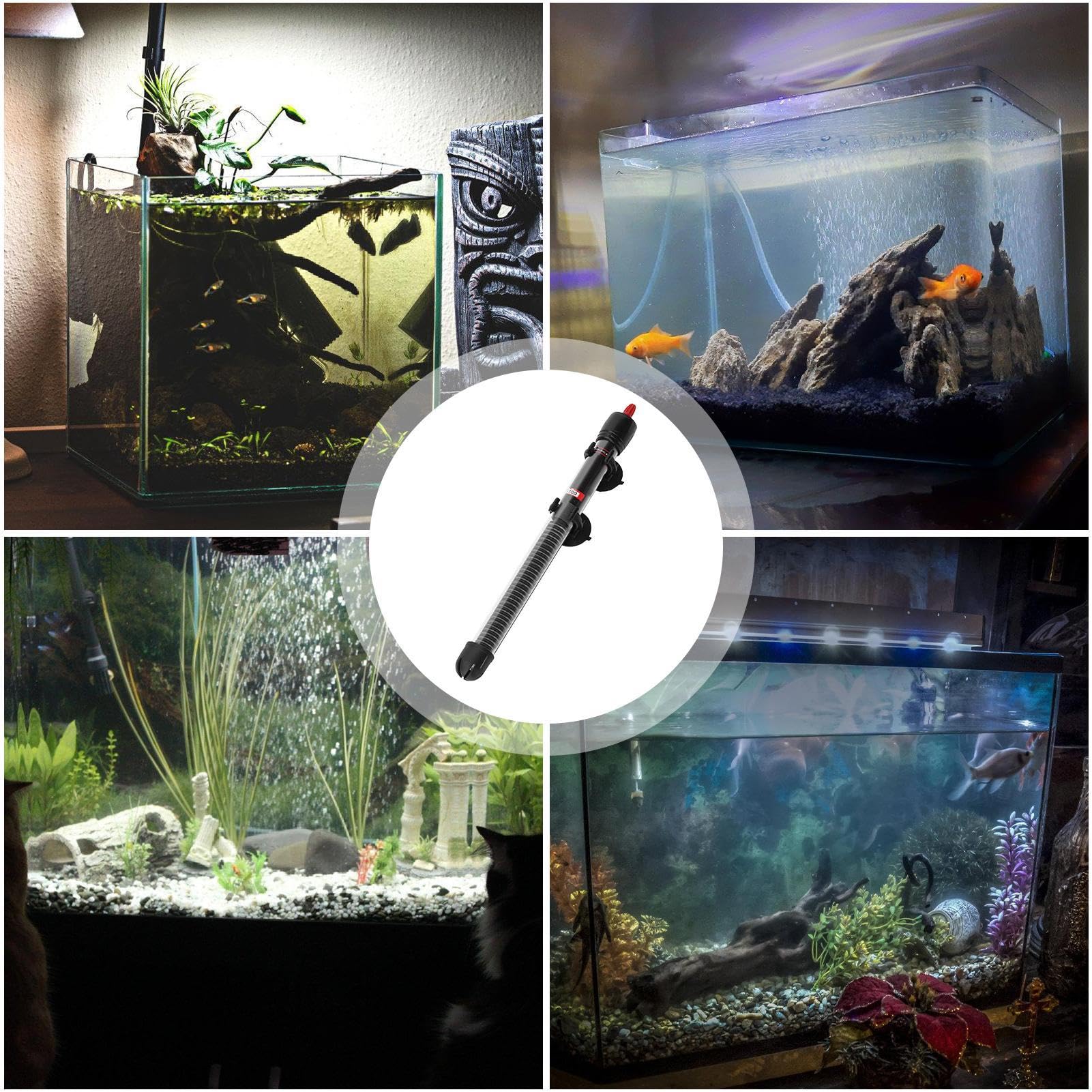 ベタ専用水槽 スマートタンク ヒーター LED内蔵 温度調節