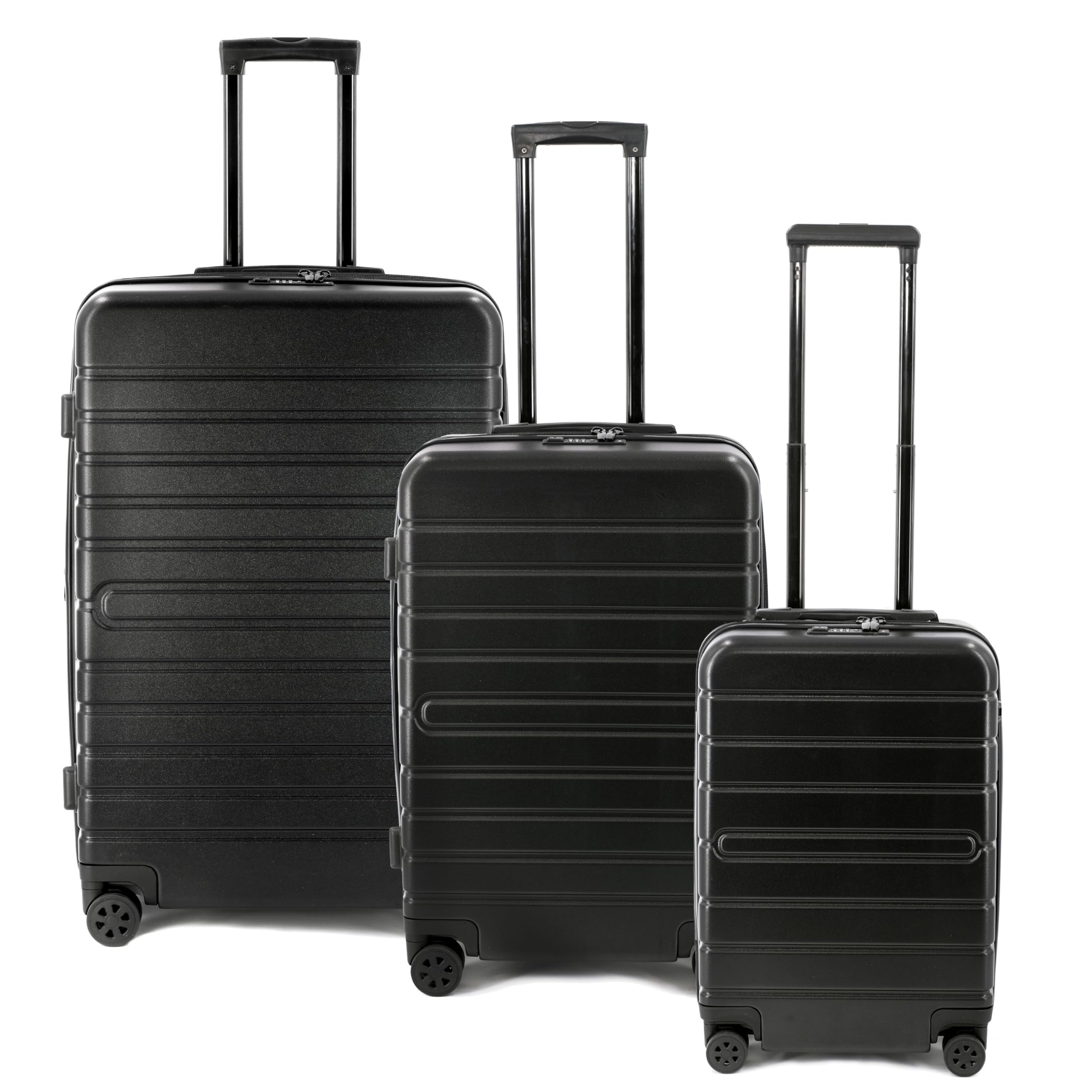 Lot De Voyage 3 Bouteilles PET Vides – HAC24 – Format Bagage à Main (clair)
