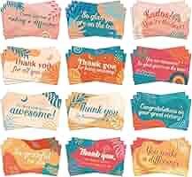 (未使用･未開封品)　OFFICE CUE THANK YOU BEST og8985z Amazon.com : Yeaqee 240 Pcs Employee Appreciation Kudos