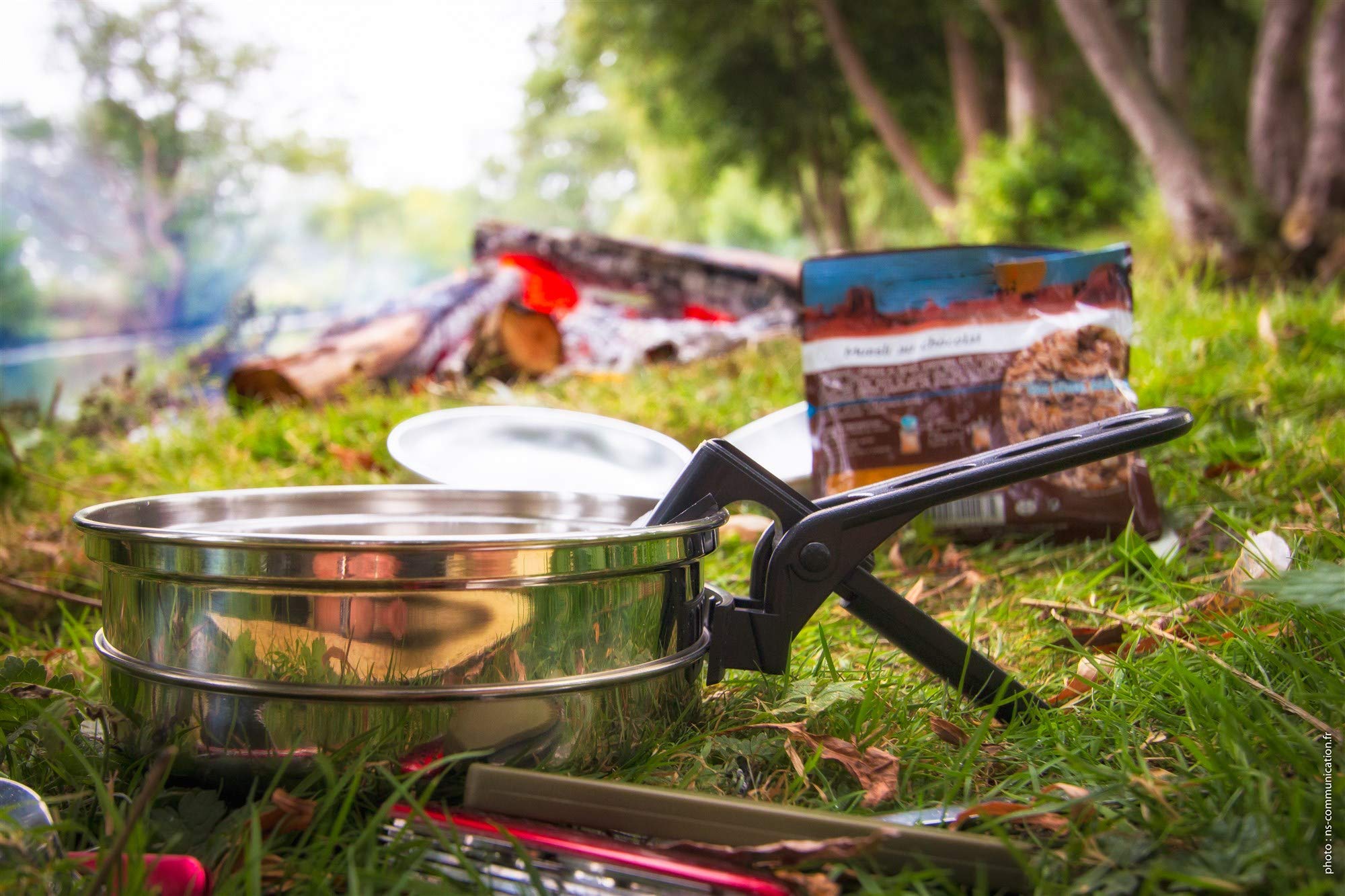 Cao 974 - Set da cucina per il campeggio per 2 persone