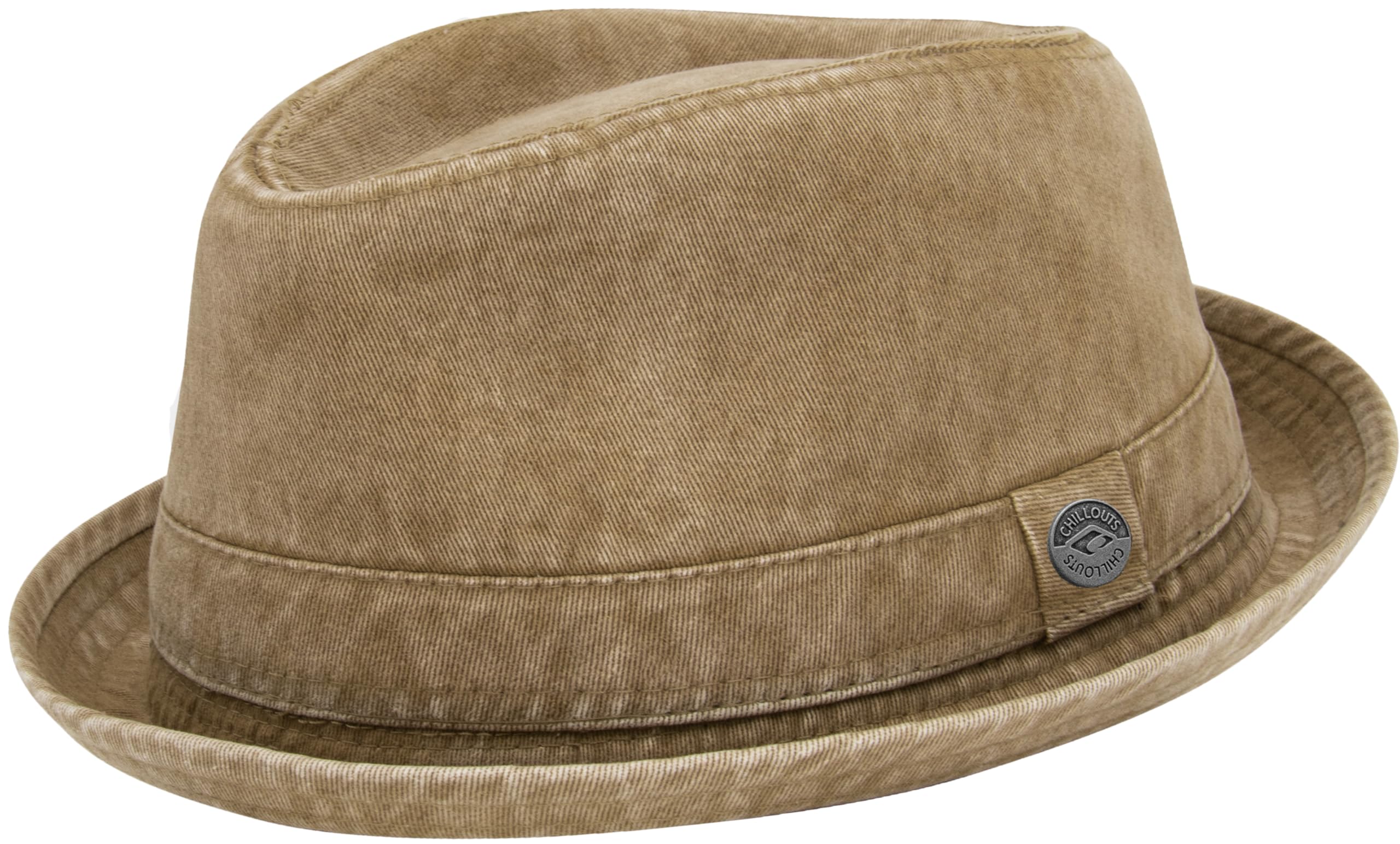 CHILLOUTS Sligo Player Cloth Hat Men - Beach Summer Cotton Spring-Summer - S/M (55-57 cm) Brown