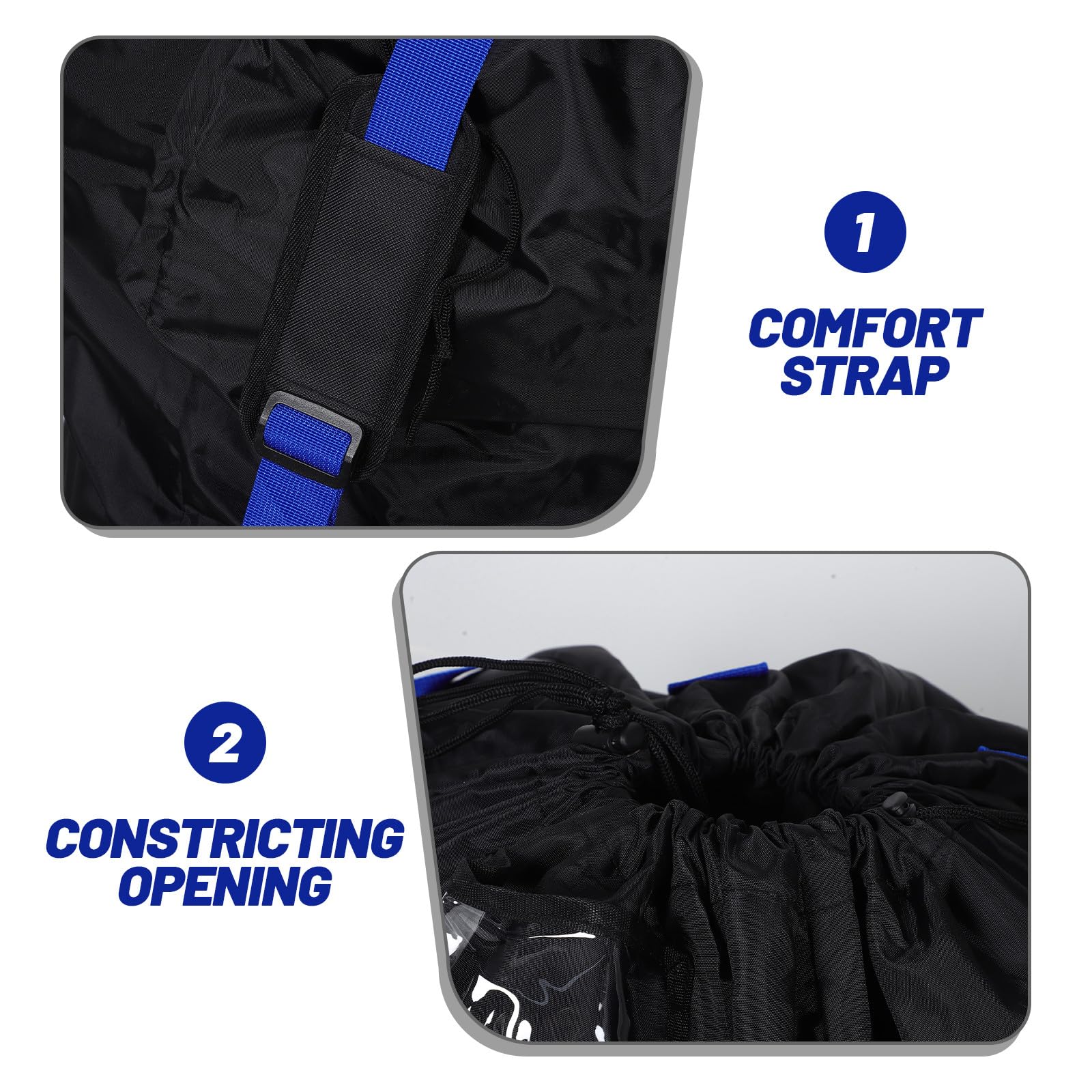 ibasenice Borsa da viaggio per seggiolino auto: borsa da stiva per il gate, custodia per seggiolino auto con tracolla e scomparto per cartellino - Accessorio essenziale per viaggi e vacanze.
