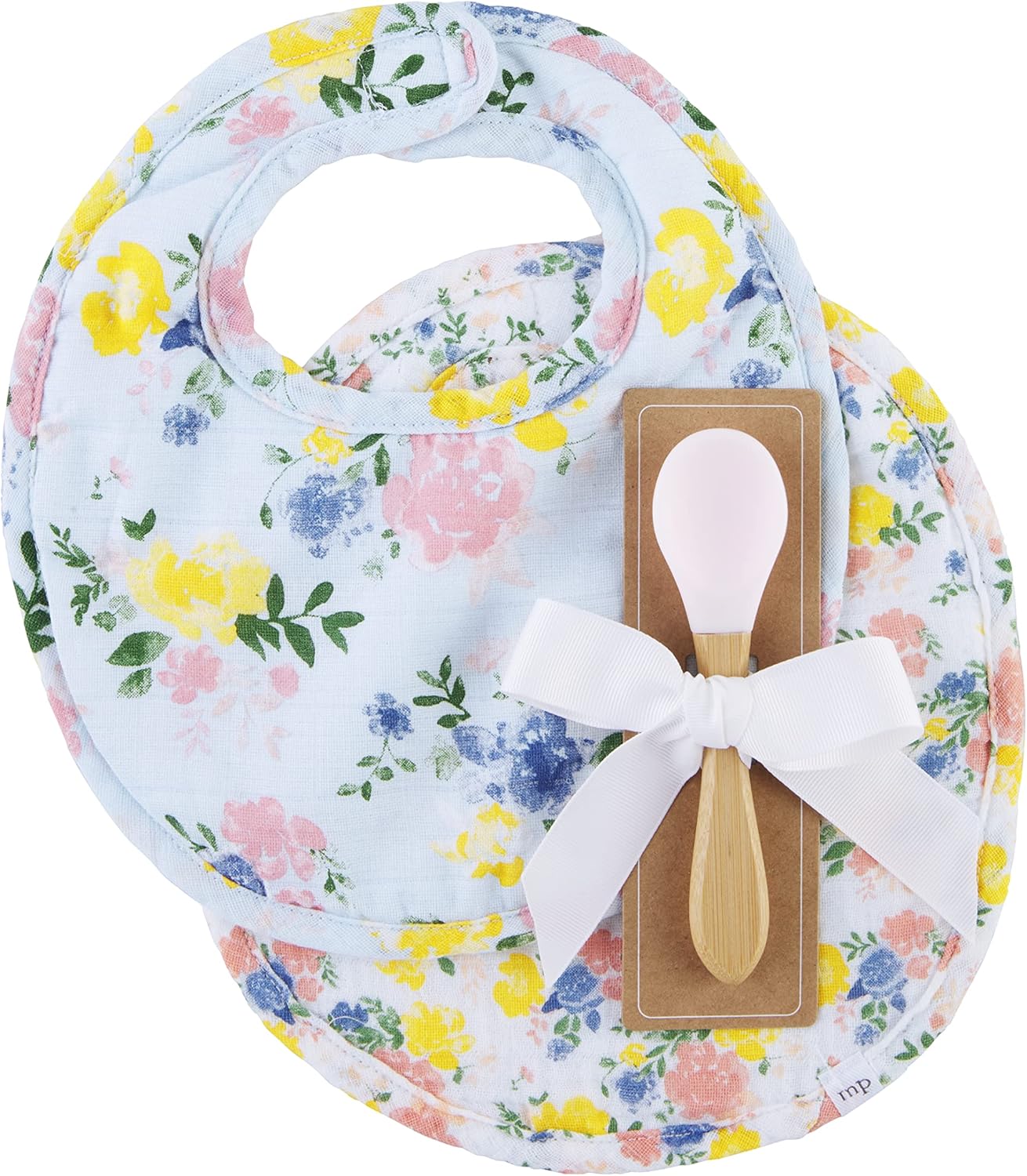 Mud Pie baby-girls Bib & Spoon Set