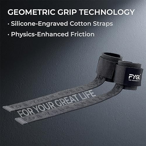 Miniatura 3 de Correas de levantamiento de pesas soporte de muñeca acolchado de neopreno, agarre antideslizante y ajuste ajustable para peso muertopull-ups -