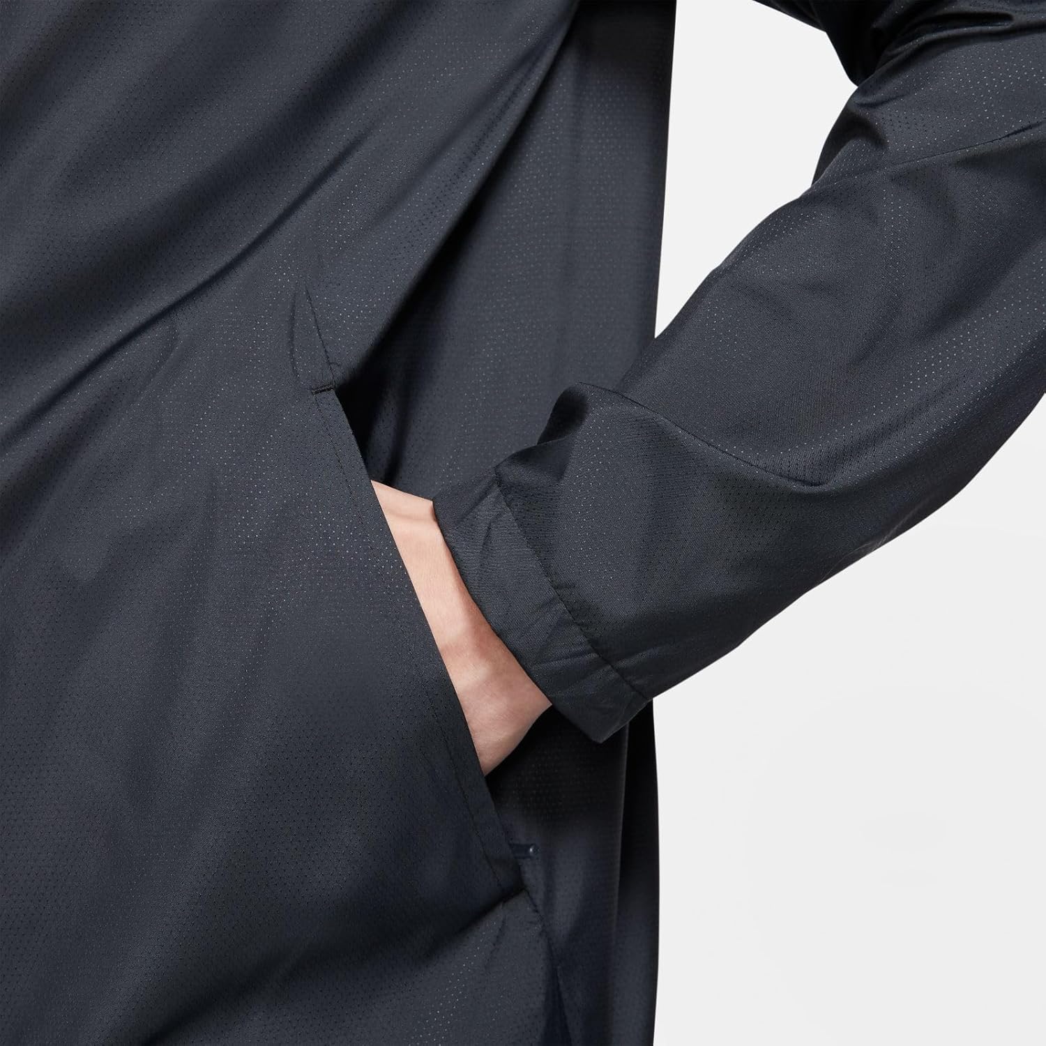 Nike The Essential Men's Jacket Features Lightweight, Water-Repellent Fabri