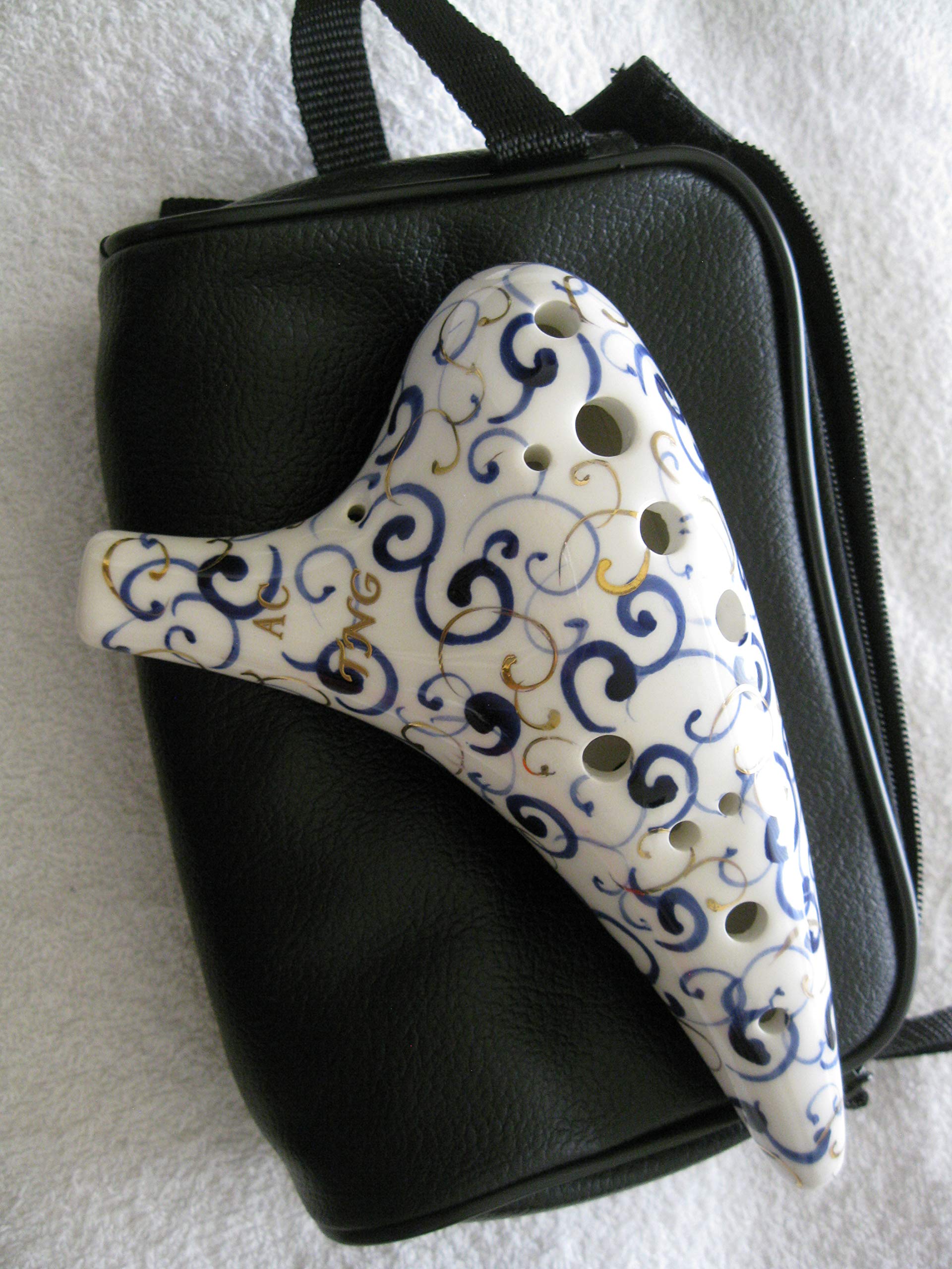 Amazon.com: Exquisite Porcelain Ocarina Elegant Hand Paint Alto C