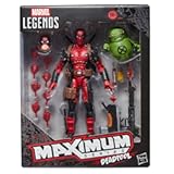 Legends Maximum Series Deadpool&comma; Deluxe Deadpool Comics Collectible 6-Inch Action Figure with 24 Accessories Including X-Force’s Doop