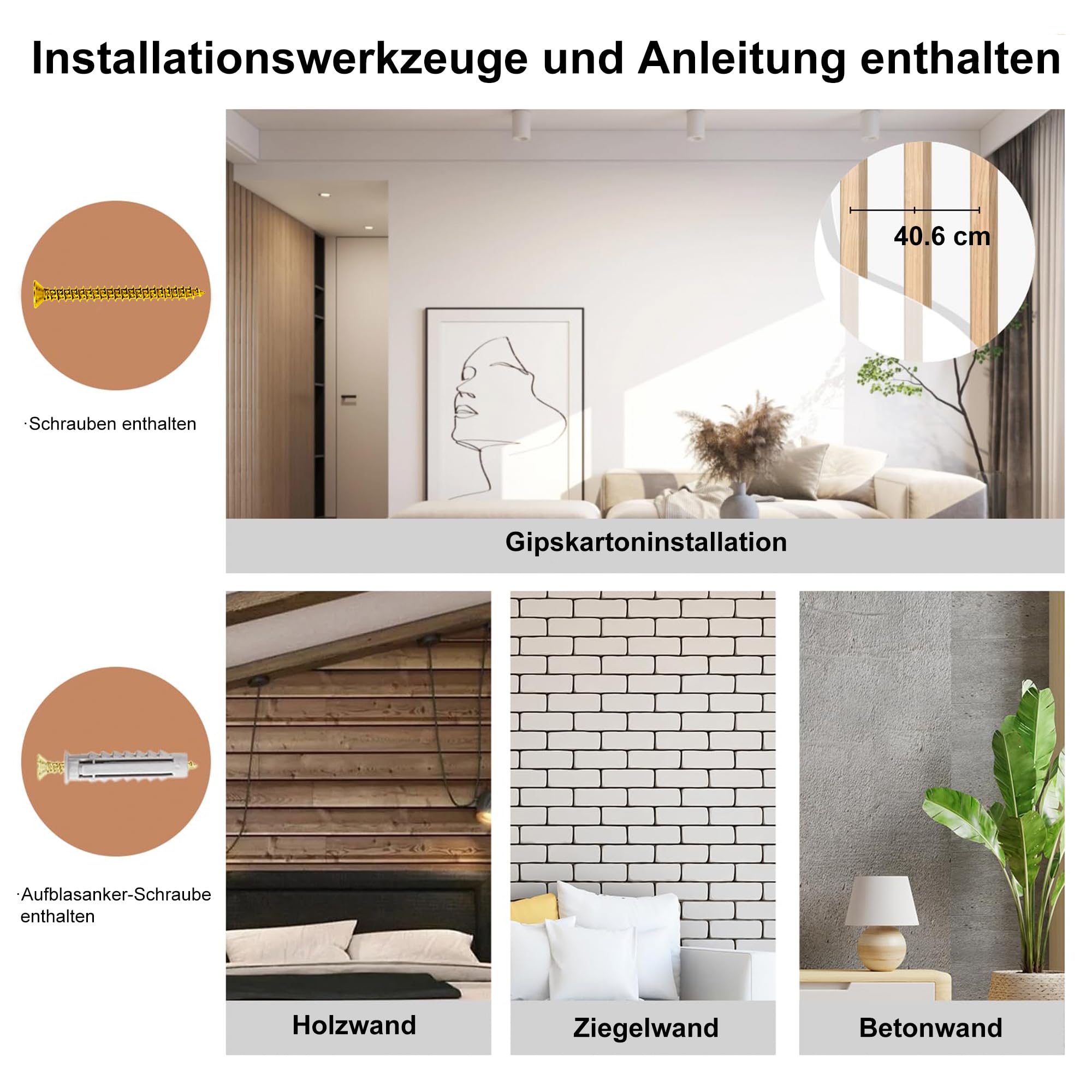 FUKUMARU Wandkratzsäule Katzen, 154 cm großer Kratzbaum zur Wandmontage, Stabiler kratzbaum Wand aus Sisal