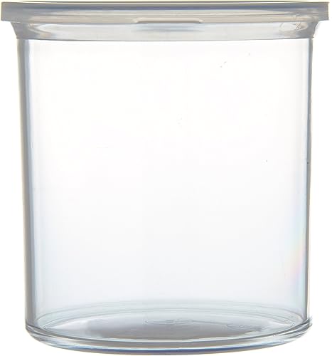 Miniatura 2 de Recipientes Carlisle de color liso, de forma redonda, con tapas, capacidad de 1,24cuarto de galón, Transparente, 12