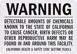SmartSign - U9-1180-NA_7x10 -U9-1180-NA California Prop 65 Warning Sign By | 7