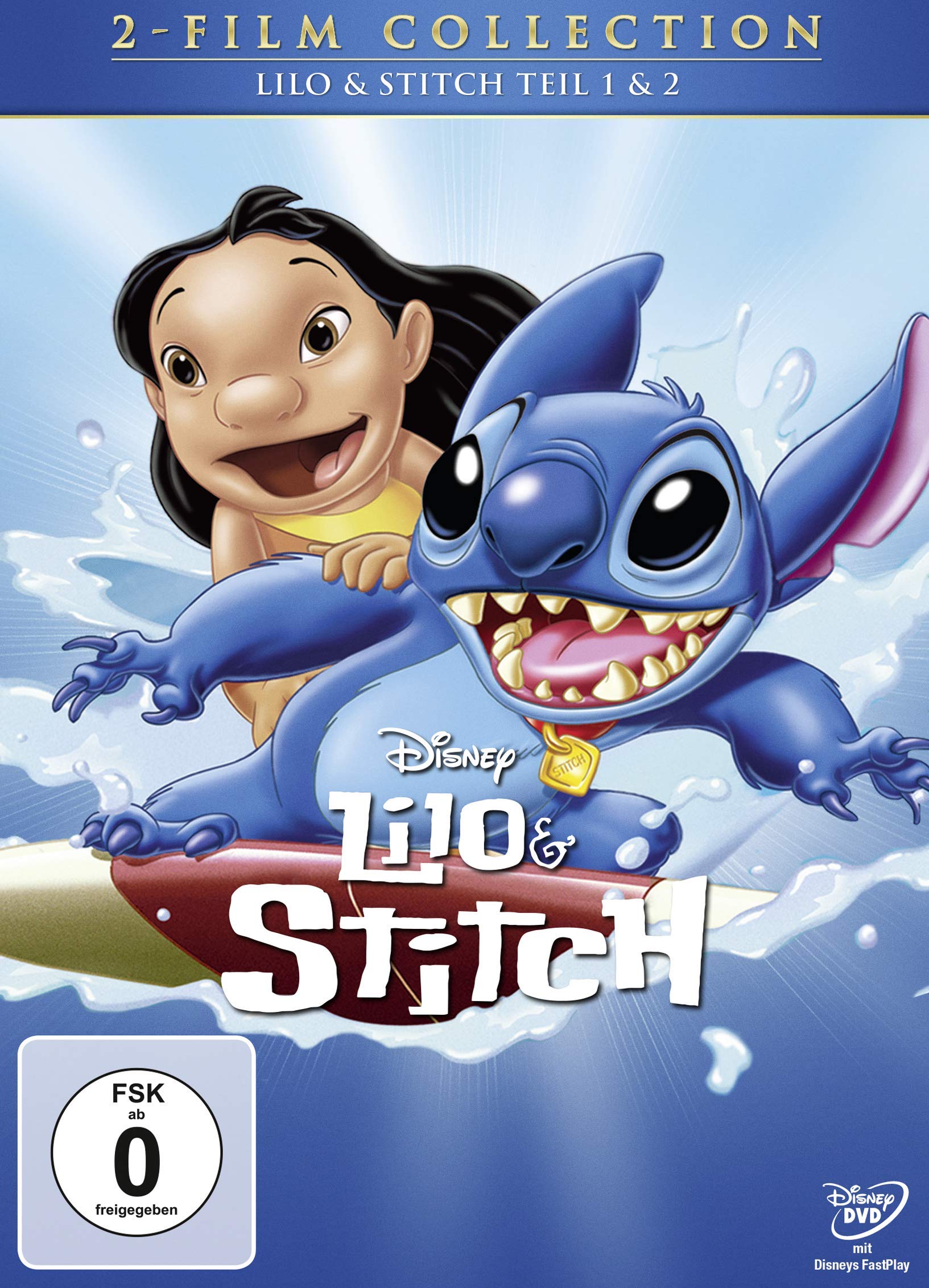Lilo & Stitch 1+2,2 DVDs: Disney Classics + 2. Teil
