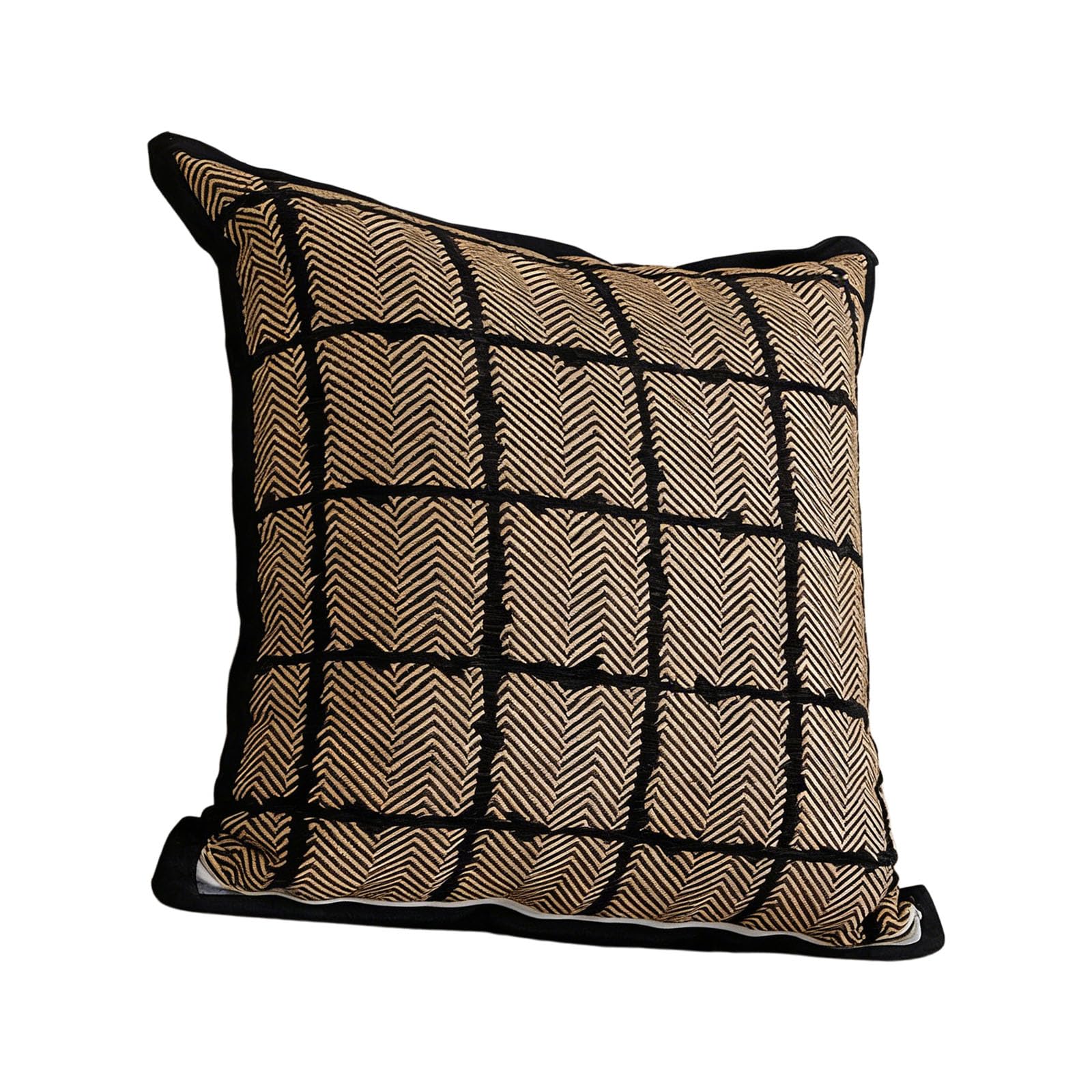Kaeltsyn Nordic Styles Flannel Pillow Cover with Geometric Pattern for Sofa and Bedroom Decoration 45x45cm and 30x50cm Simple Home Furnishing Pillow