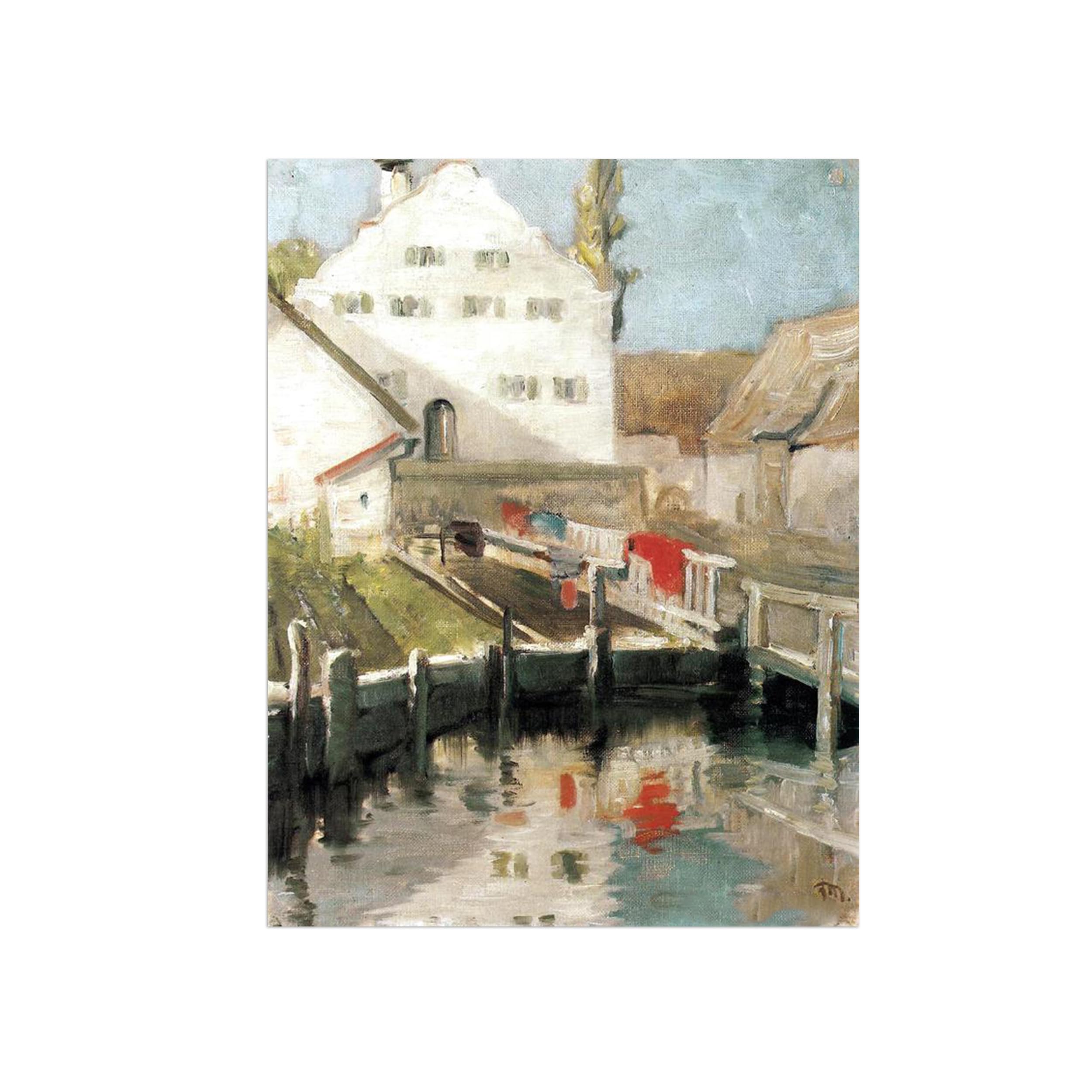 SDYSKKUG Famous Wall Art. Canvas Prints. Bridge.65x50cm Unframed