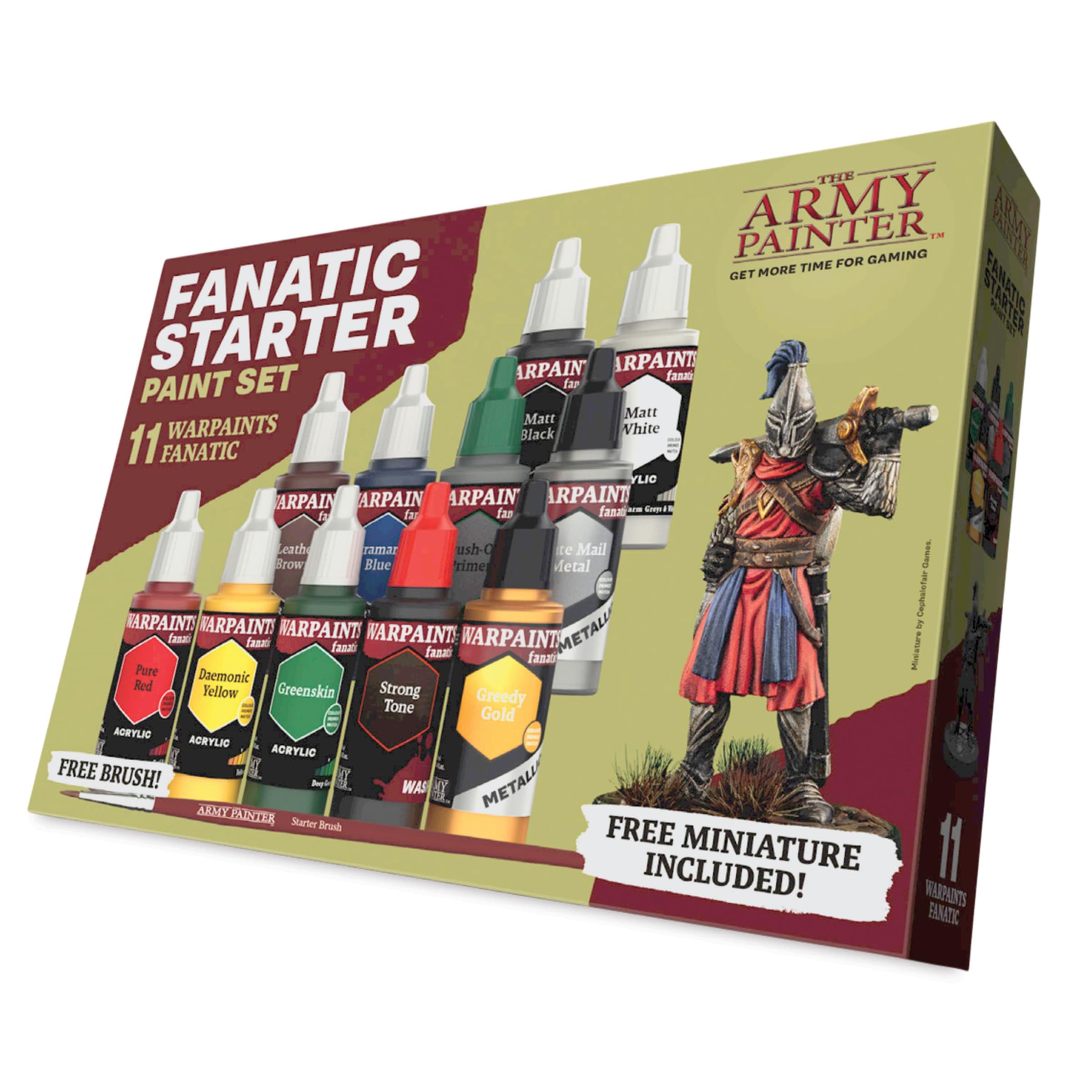 Amazon | アーミーペインター ファナティック スターターセット 11色