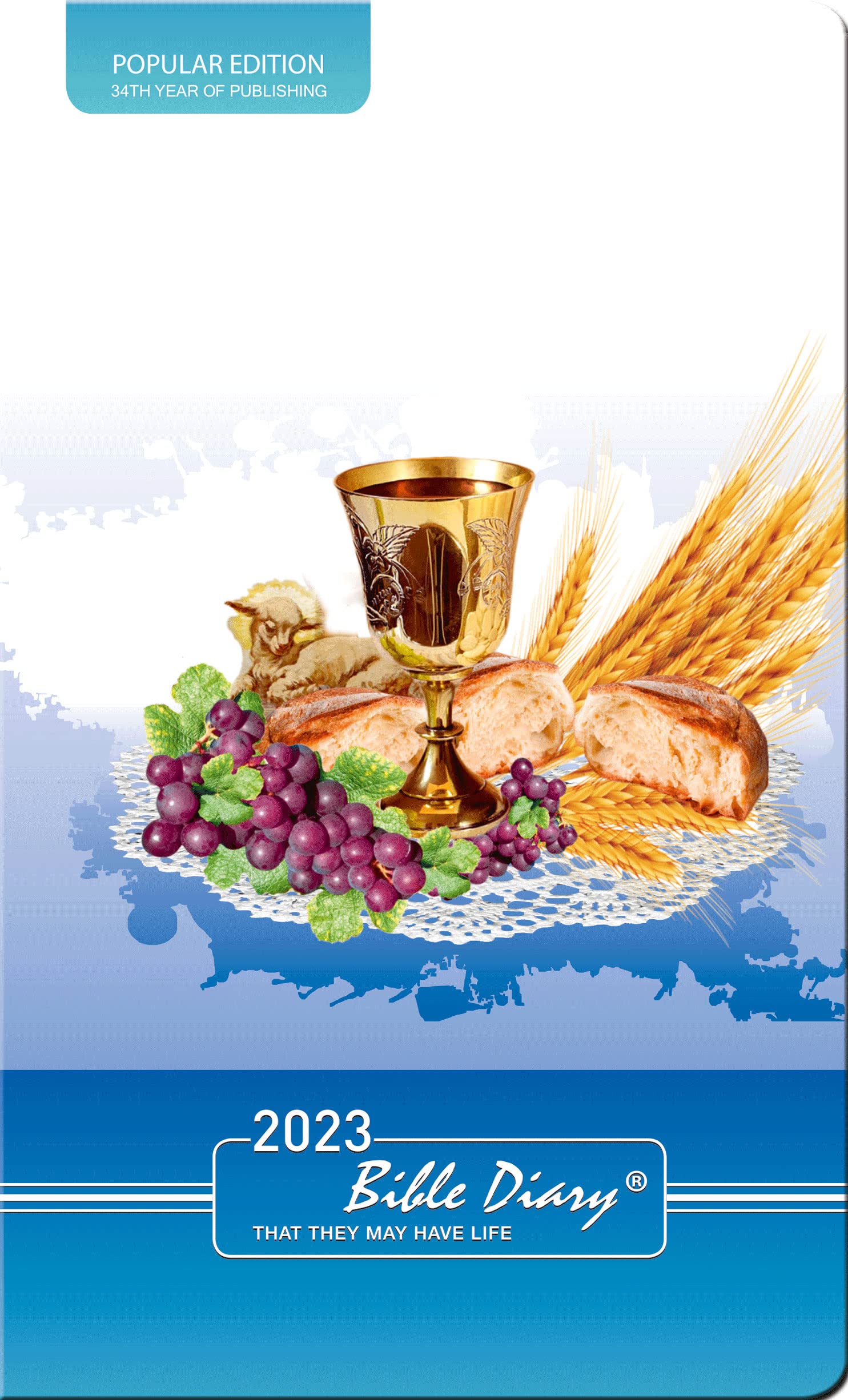 Claretian Bible Diary 2023 Popular Edition Blue