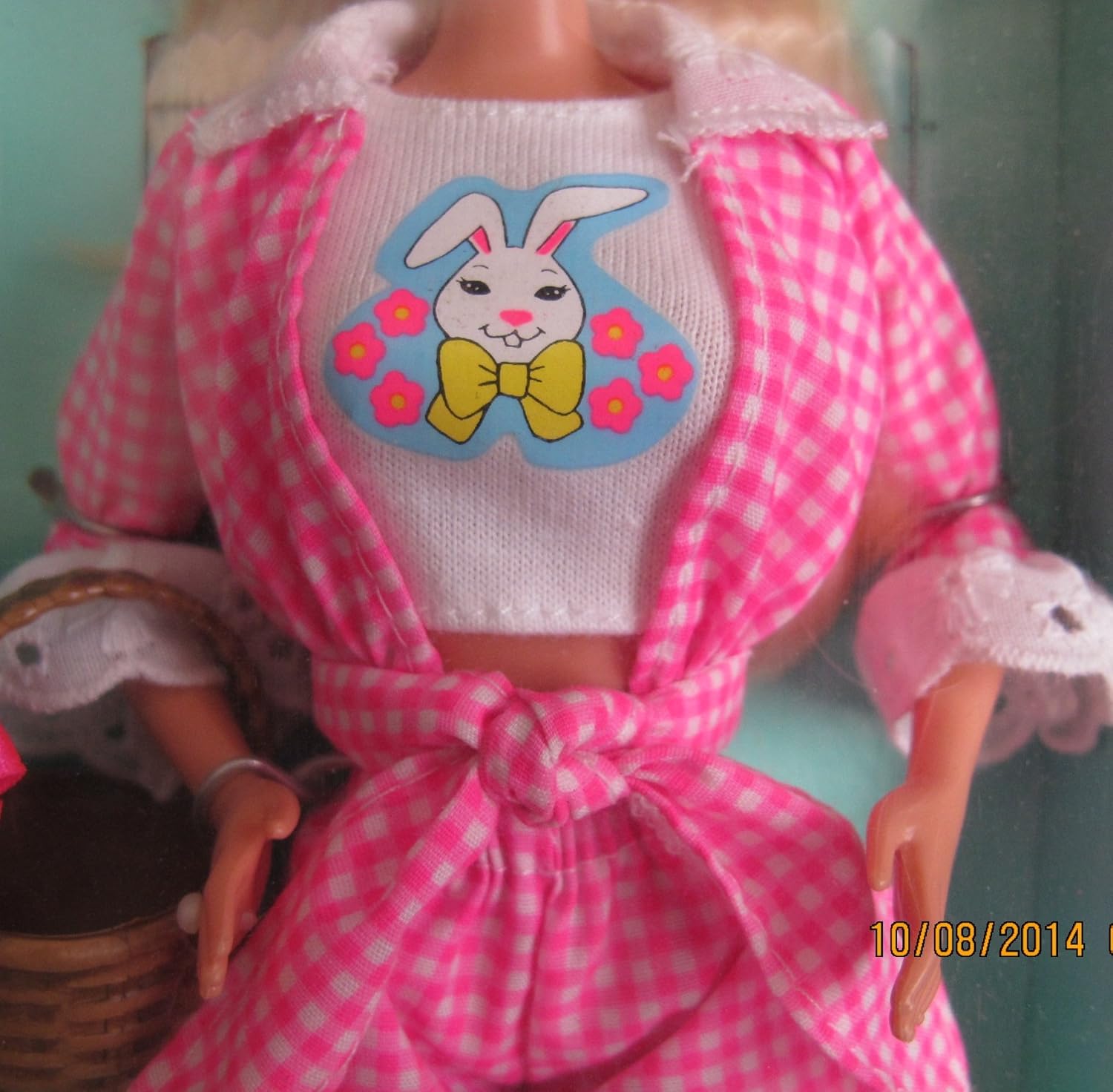 Barbie Russell Stover Candies Doll Special Edition w Pink-White Outfit (1995)