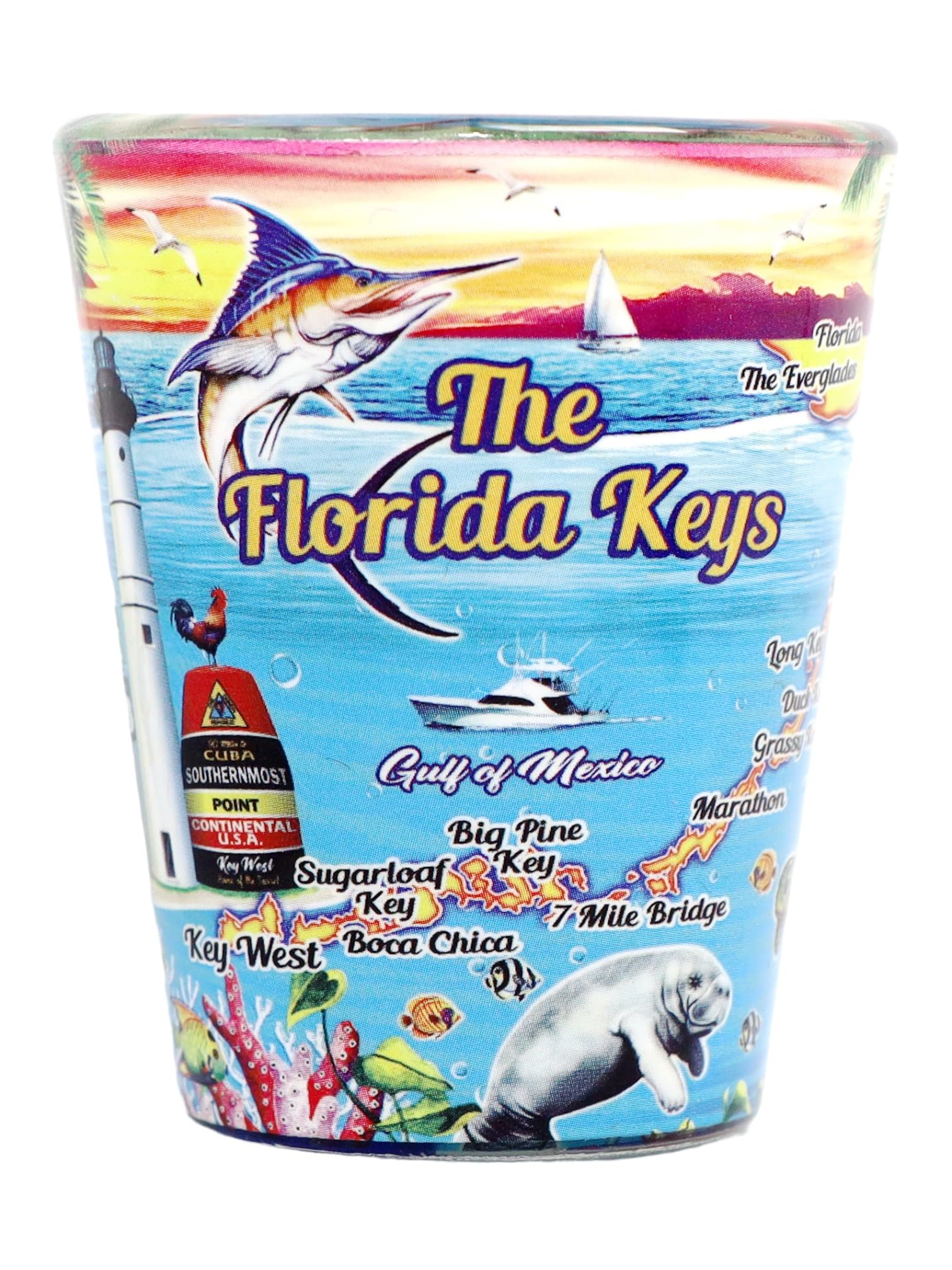 Key West Florida Greetings Verre à Liqueur