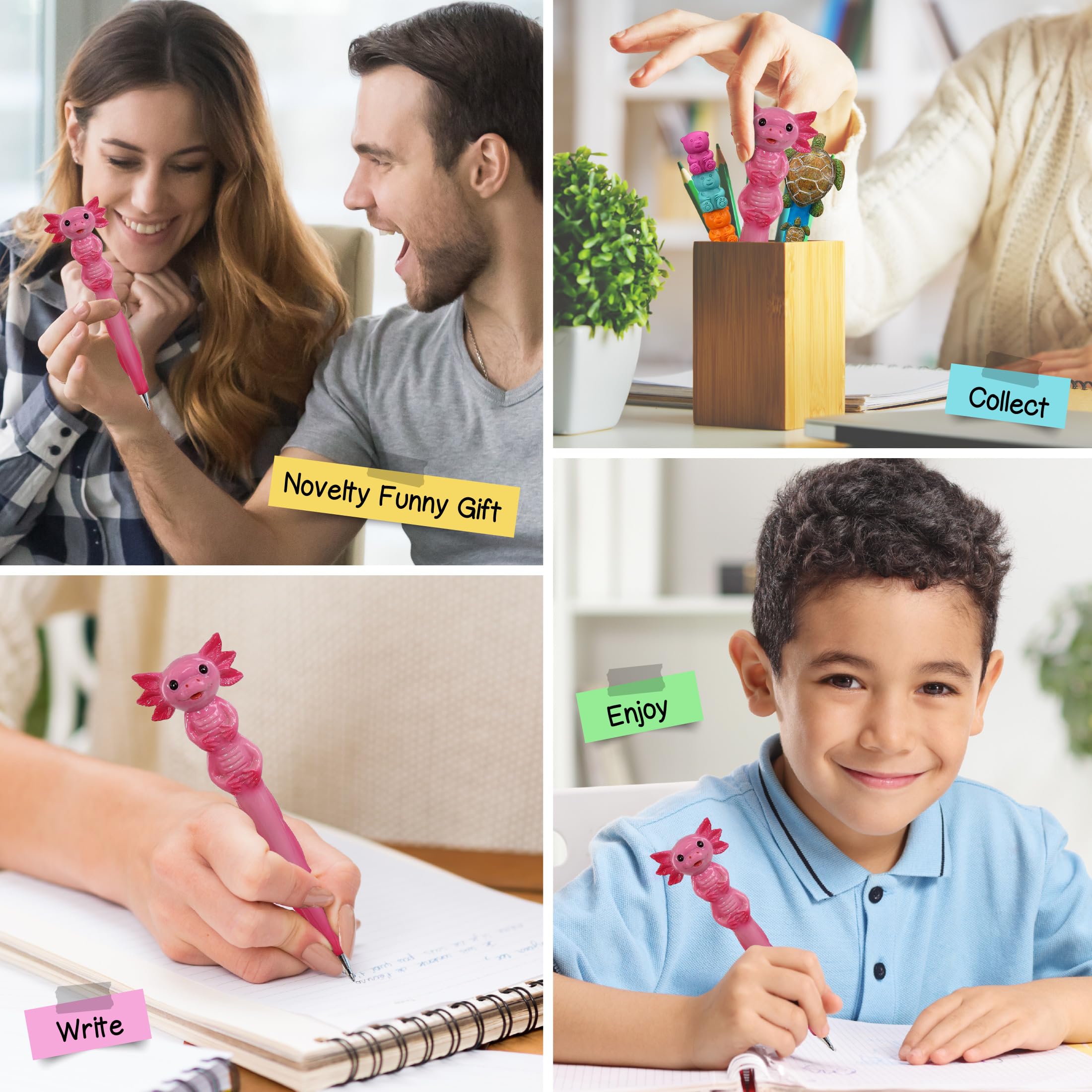 Amazon.com : Planet Pens Axolotl Novelty Pen - Cute Funny Pens for