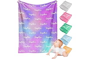 Personalized Blankets for Adults with Custom Name