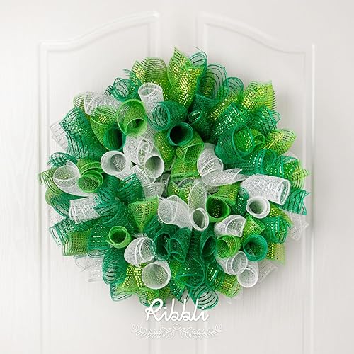 Miniatura 7 de Ribbli Cinta de malla metálica rosa claro, malla rosa claro de 10 pulgadas x 30 pies (10 yardas), rosa claro con lámina ancha rosa, uso para