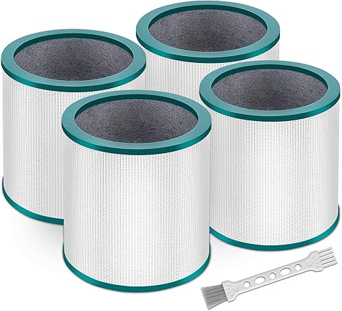 TP01 TP02 - Filtro de repuesto compatible con Dyson Pure Cool Link TP01, TP02, TP03, BP01, AM11 Tower, filtro verdadero de 360, comparado con la