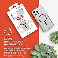 Vista 8 de Tech21 Evo Crystal - Funda para iPhone 15 Pro Max, compatible con MagSafe, funda de protección contra impactos, color negro grafito