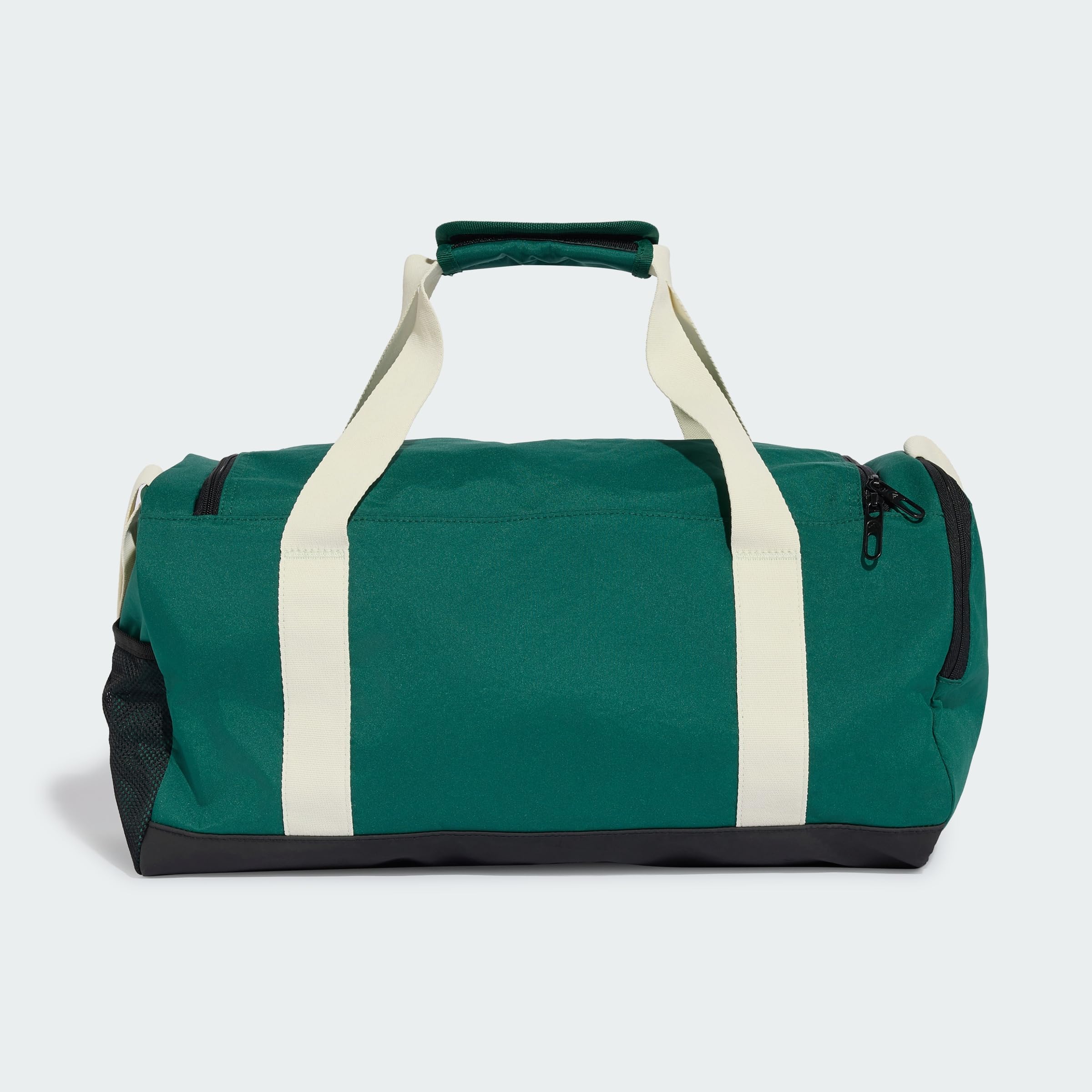 adidas Unisex - Adulto Essentials Linear Duffel Bag Duffel_Bag, collegiate green/ivory, S