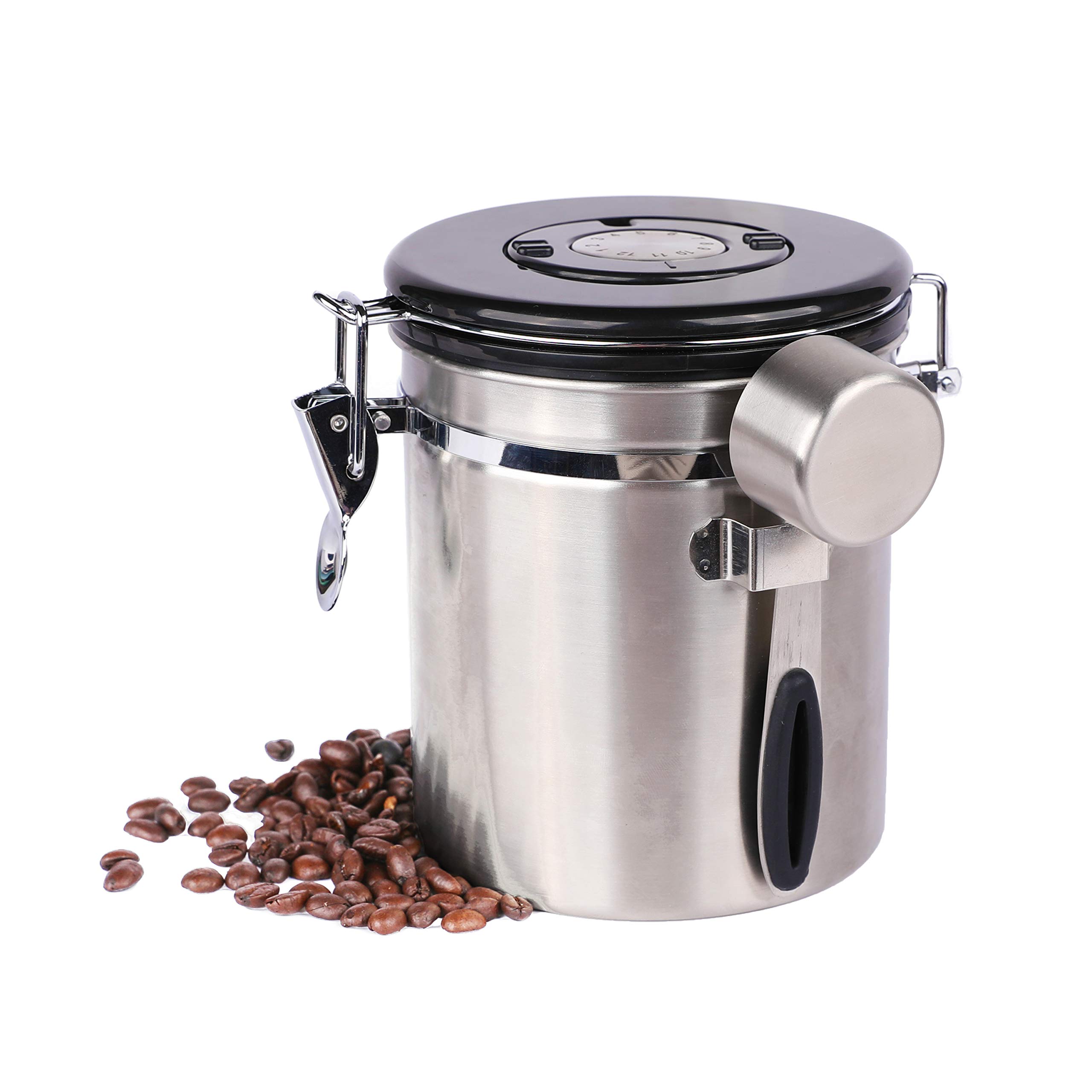 Buy Houseables Coffee Canister, Espresso Container, Airtight Storage