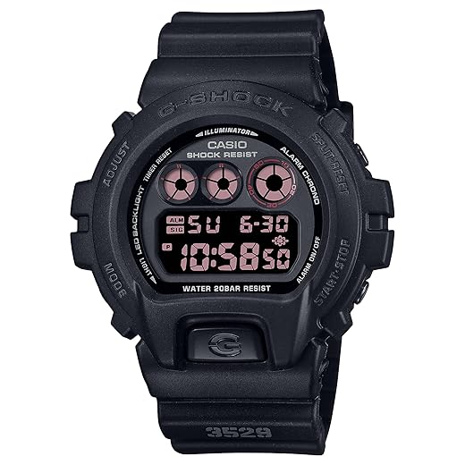 Relógio Casio G-Shock DW-6900UMS-1DR - Iluminação LED