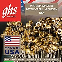 Vista 4 de GHS Strings RC-M3045 Round Core Bass Boomers, 4 juegos, calibre medio, 45-105, (bobinado de 37.25")