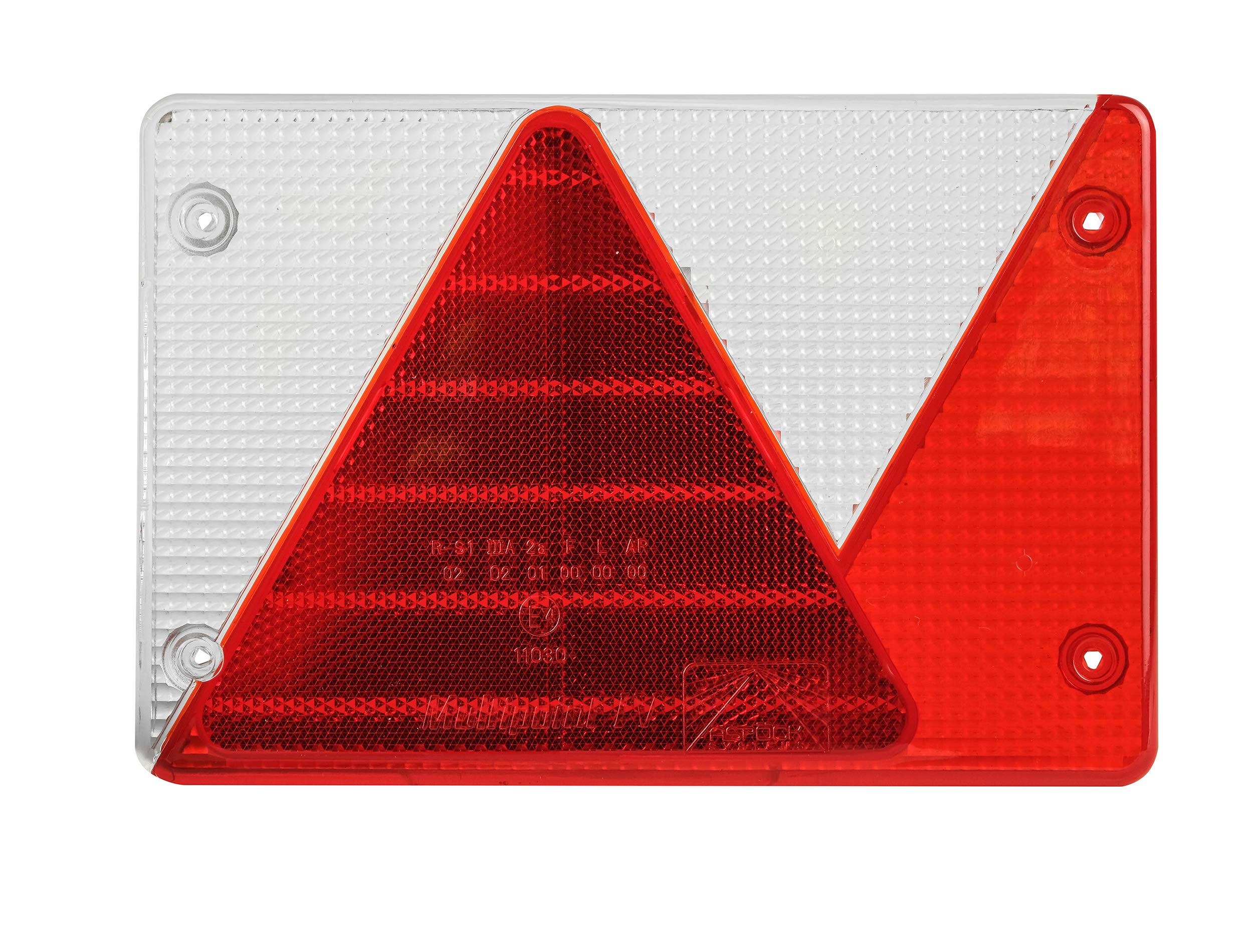 LAS 10140 Lichtscheibe für Rückleuchte Anhänger MULTIPOINT 4, Rechts, mit Kennzeichenbeleuchtung