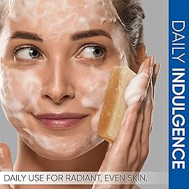 T.Taio Coffee Esponjabon Soap Sponge - Gentle Shower Scrubber - Cleaning Bath Wash Scrub - Dirt & Oil Removal - Massage & Lather Foot, Elbow, & Face Bathroom Accessories Fresh Nacre Scent