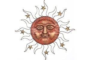 Oligsky's Radiant Metal Decor: Shimmering Stars for Celestial Home Decor Enthusiasts