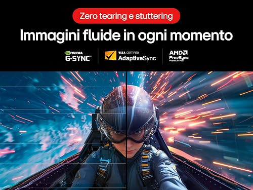 LG UltraGear OLED 45GX950A Monitor Gaming 45" 5K2K (5120x2160), 21:9 Curvo, 165Hz, Dual Mode, 0,03ms (GtG), Speaker Stereo 10W, G-Sync, FreeSync Premium Pro, HDMI 2.1, DisplayPort 2.1, USB-C, Nero - 7