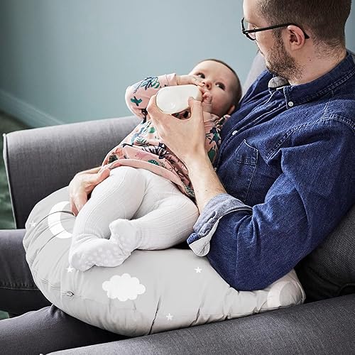 Miniatura 3 de Almohada de lactancia, almohadas de lactancia materna para mamá, funda suave con relleno transpirable, lactancia materna, lactancia materna, biberón