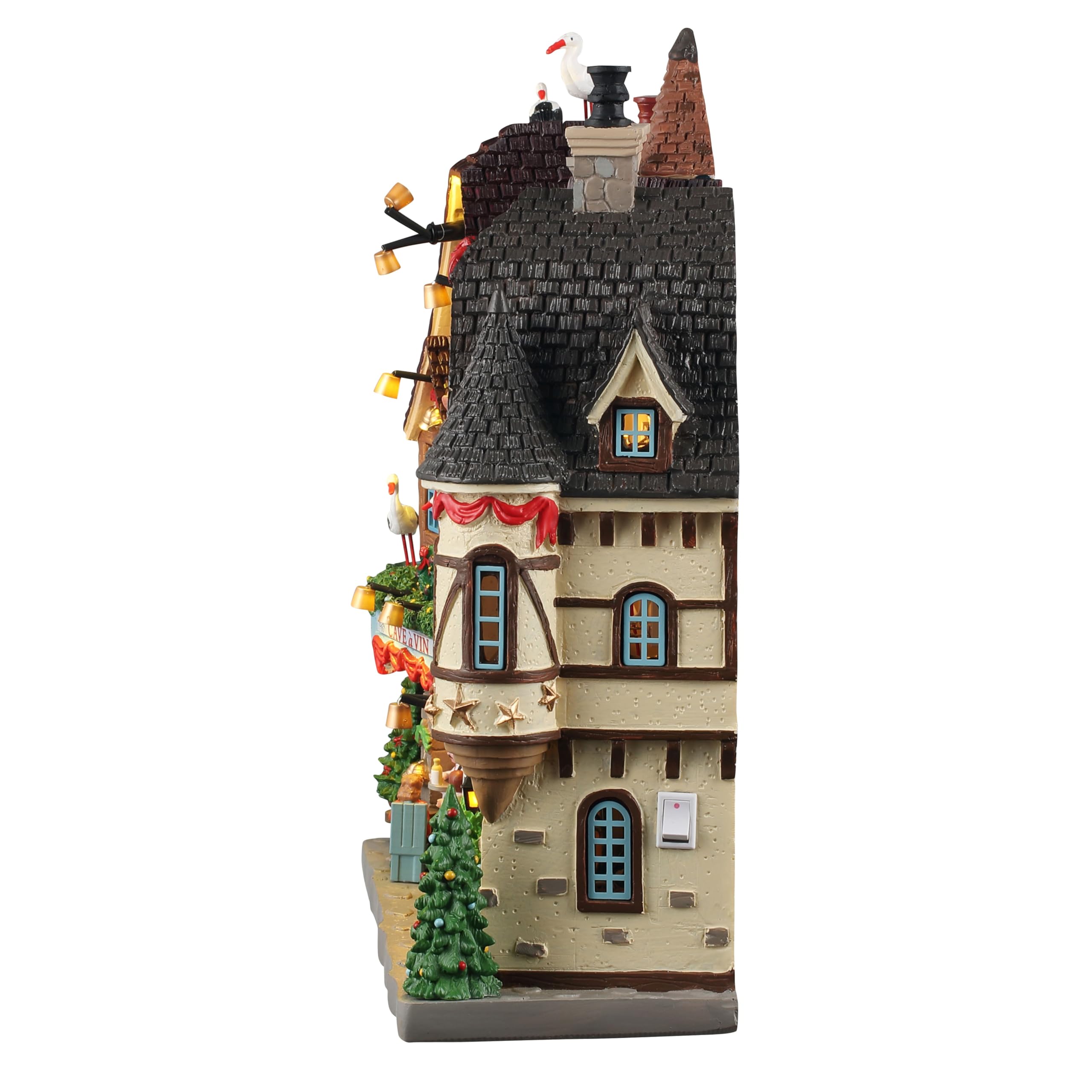 Amazon.com: Lemax Noel Alsace, Battery-Operated(4.5V), Facades