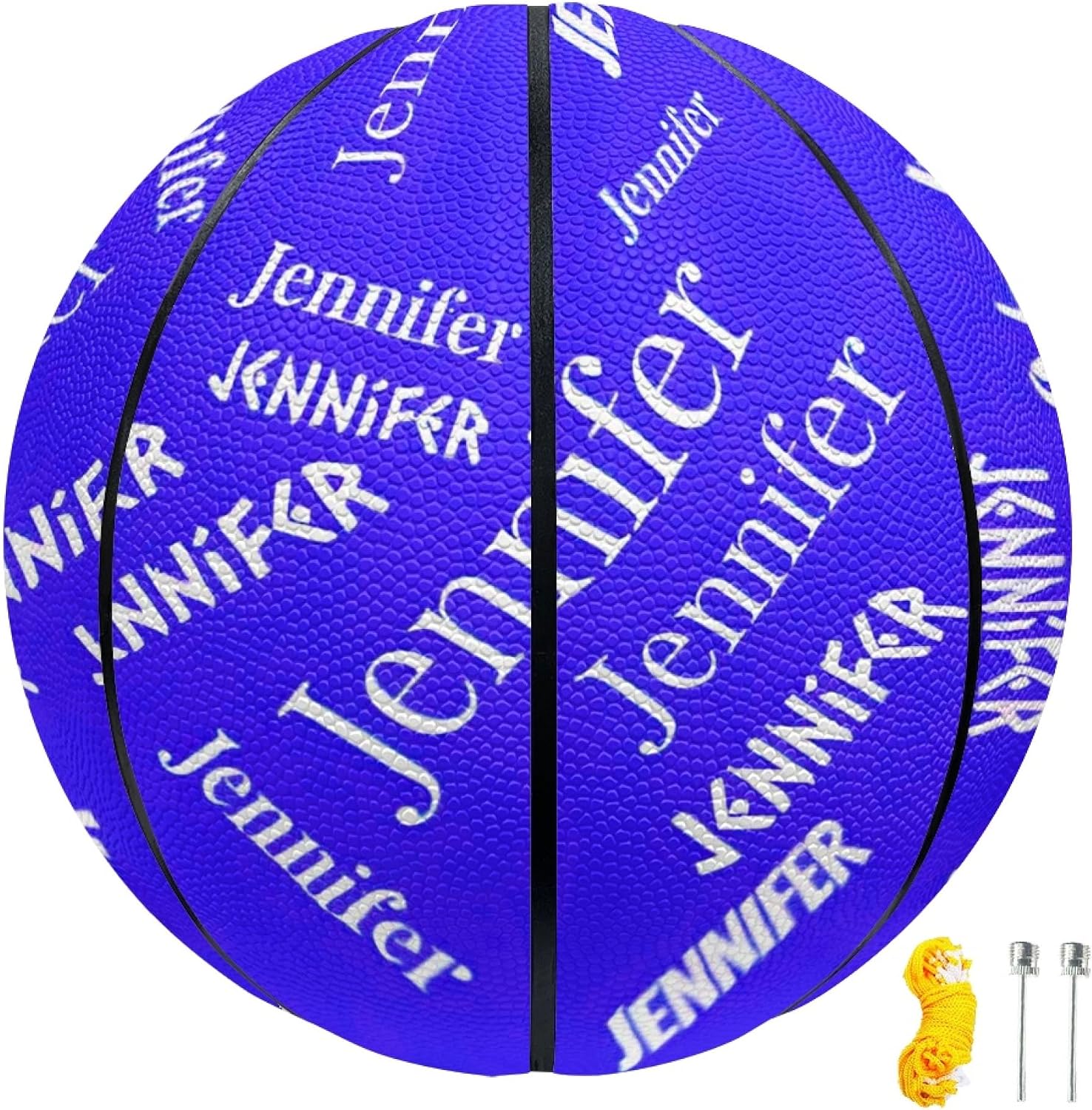 Custom Basketball with Name, All Printed Name Personalized Sports Gift, Size 7 (29.5") / Size 5 (27.5"), Birthday Present, Team Gifts
