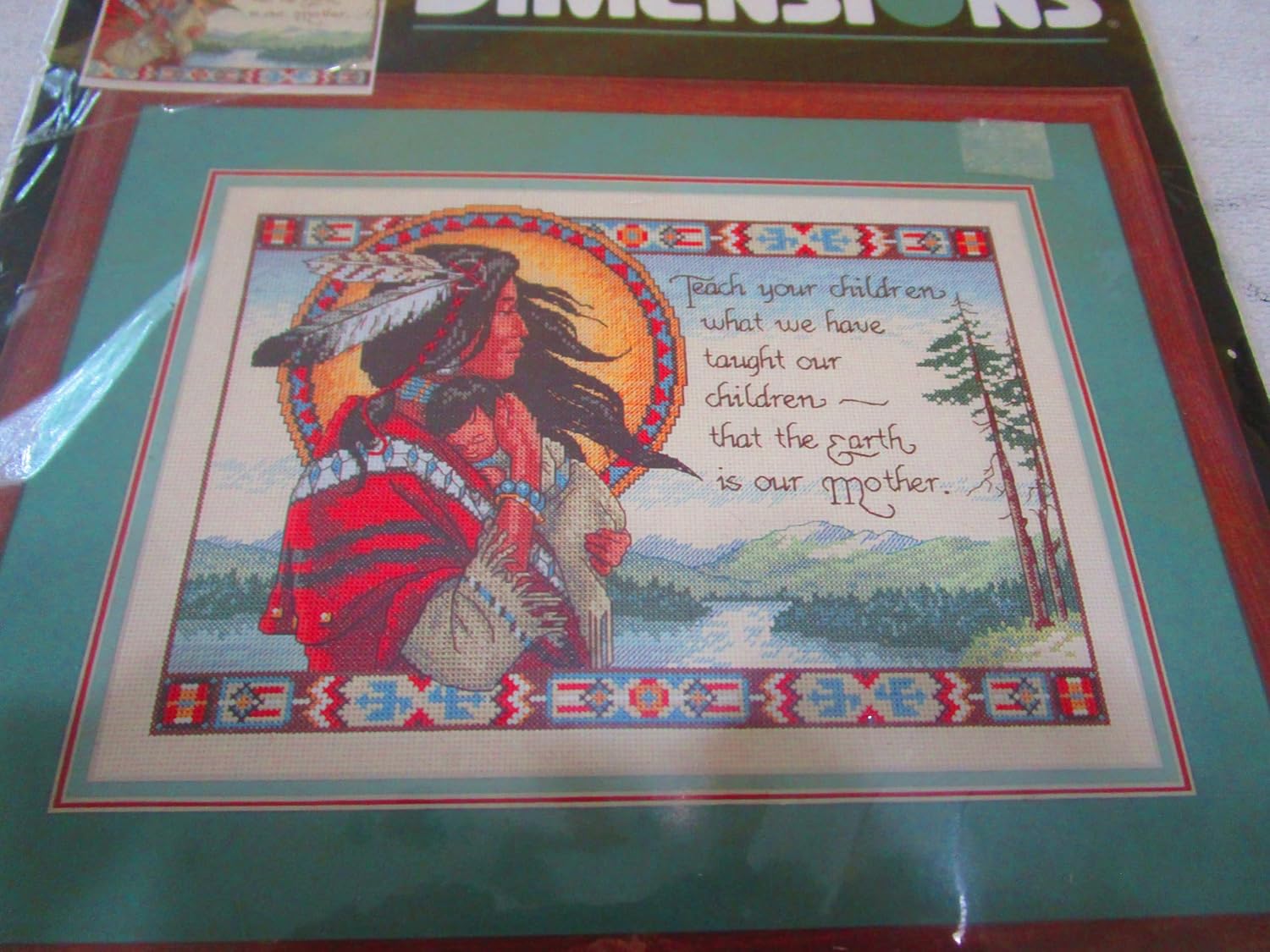 Dimensions Counted Cross Stitch "The Earth Is Our Mother"