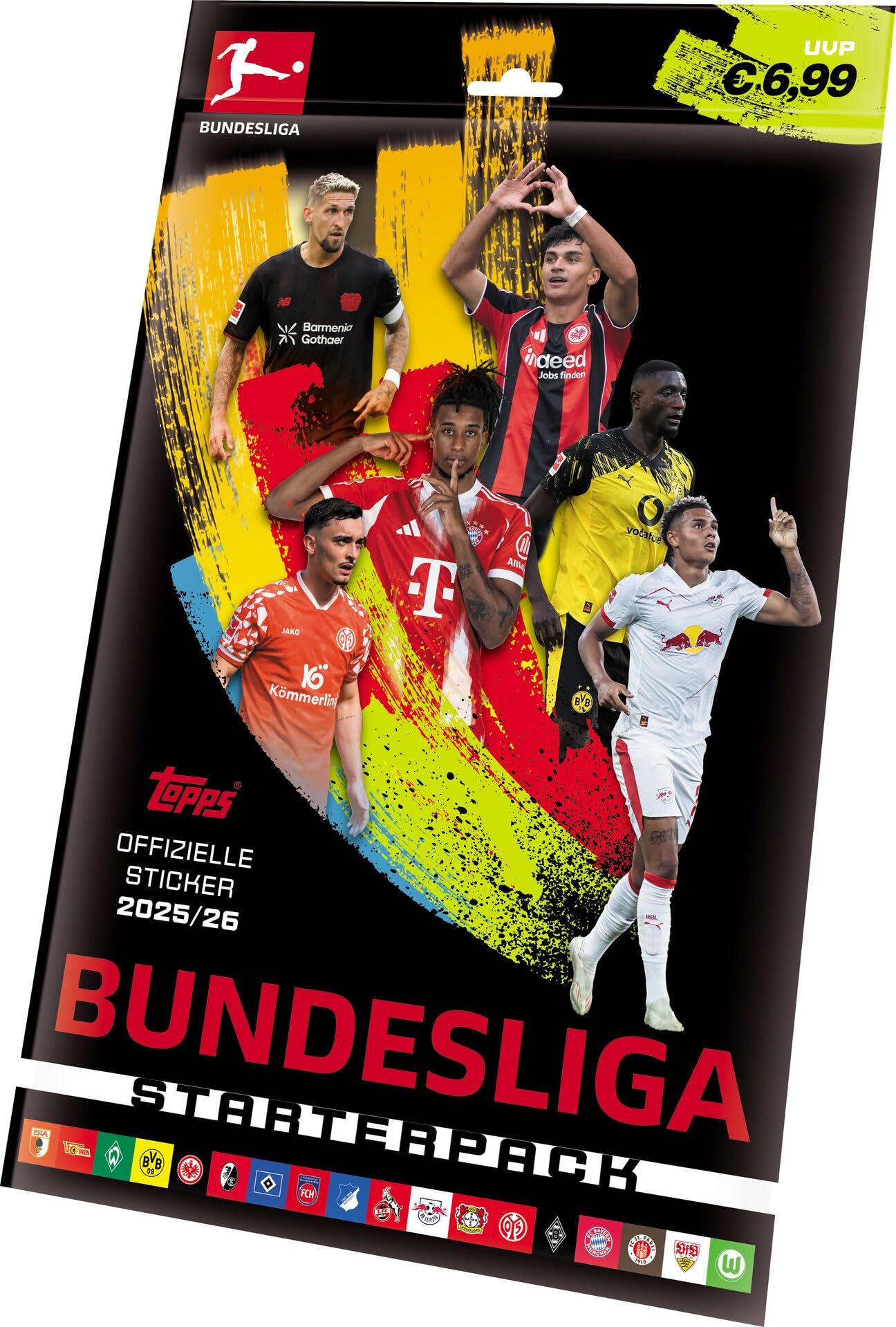 Amazon.co.jp: Topps Bundesliga 2025/26 – ステッカースターター
