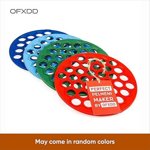 Miniatura 6 de Vareniki Maker - Molde de plástico  Paquete de 2  Fabricante ruso Pelmeni  Molde de plástico para uso en cocina para Vareniki y Pelmeni