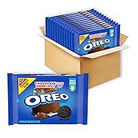 Vista 30 de OREO Minis - Galletas sándwich de chocolate, 12 tazas de aperitivos de 3.5 onzas