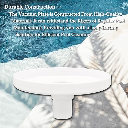 Miniatura 7 de Cubierta de placa de vacío para piscina Skimmer por encima del suelo Reemplazo para Pen-tair HydroSkim 513330,Hayward SP1091WM Piezas de manguera de