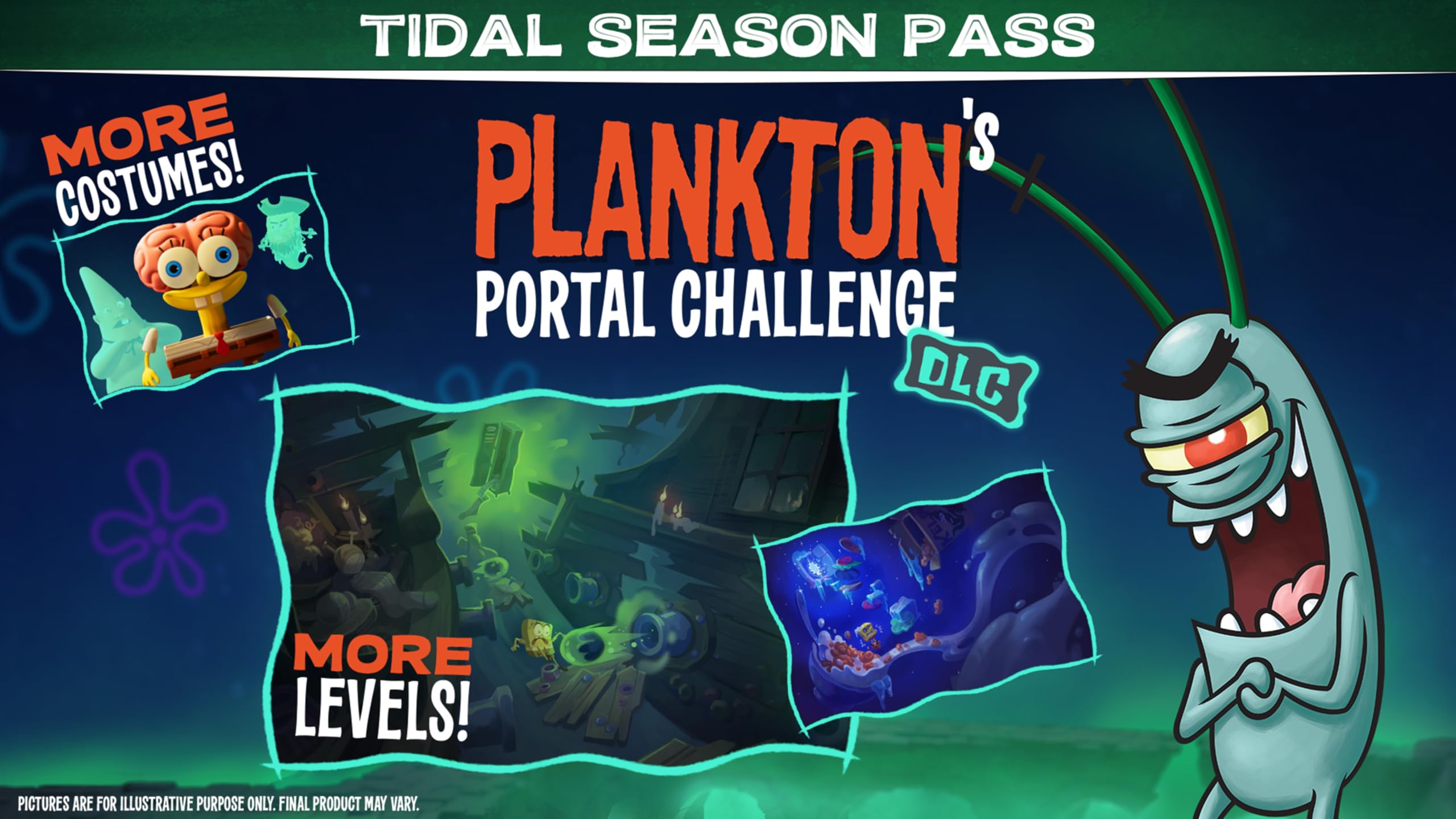 SpongeBob SquarePants: Titans of the Tide: Ghostly Edition - Nintendo Switch 2 - Very Good - Used Game - Image 3