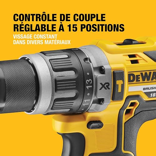 DEWALT 18V XR Brushless Hammer Drill Driver, 2 X 5Ah, DCD796P2-QW - 2