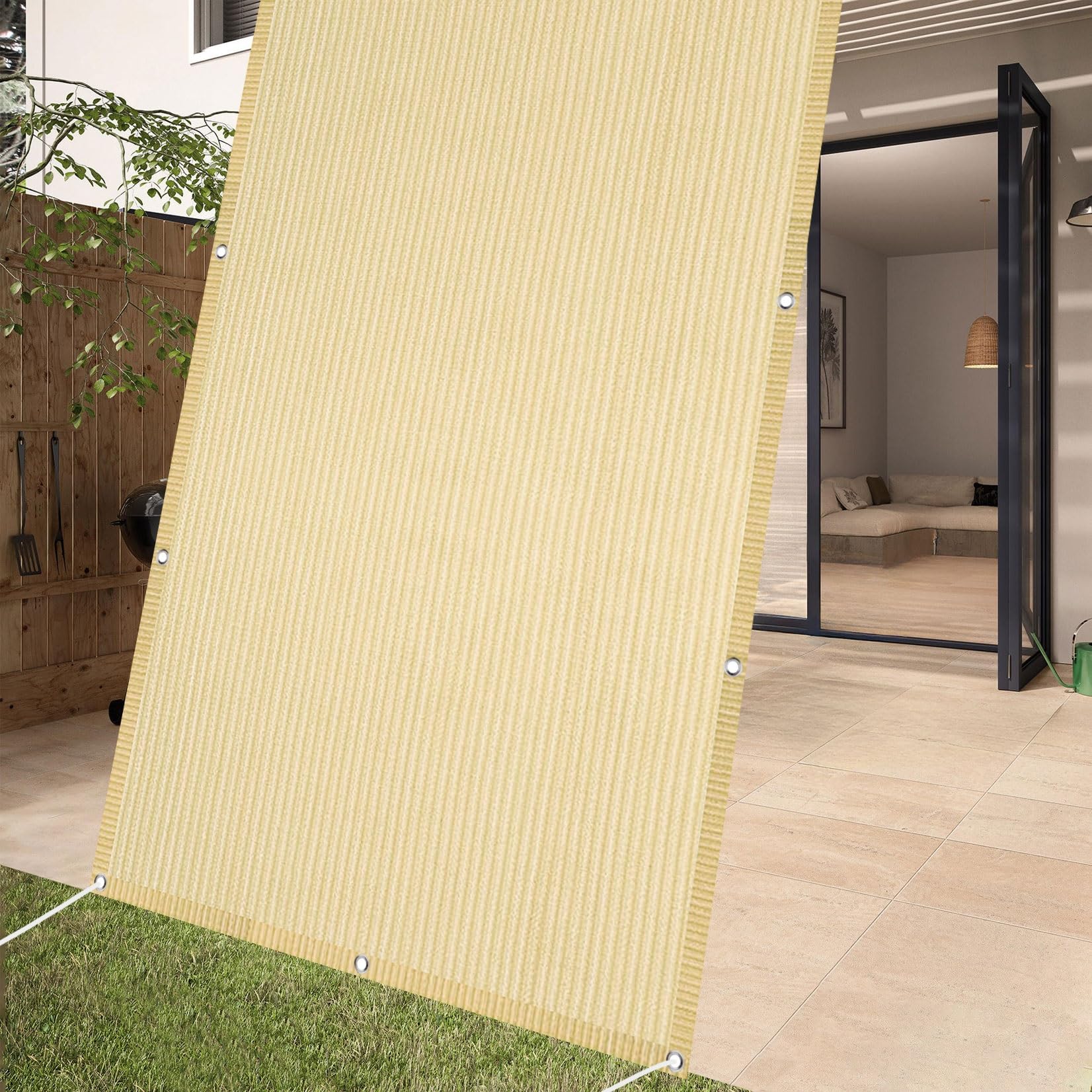 Voile d'ombrage en HDPE de haute densité pour une toile de jardin durable