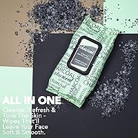 Vista 45 de Body Prescription Makeup Cleansing Wipes - Gentle and Effective Face Wipes, 50 Count (Pack of 1), Tea-Tree